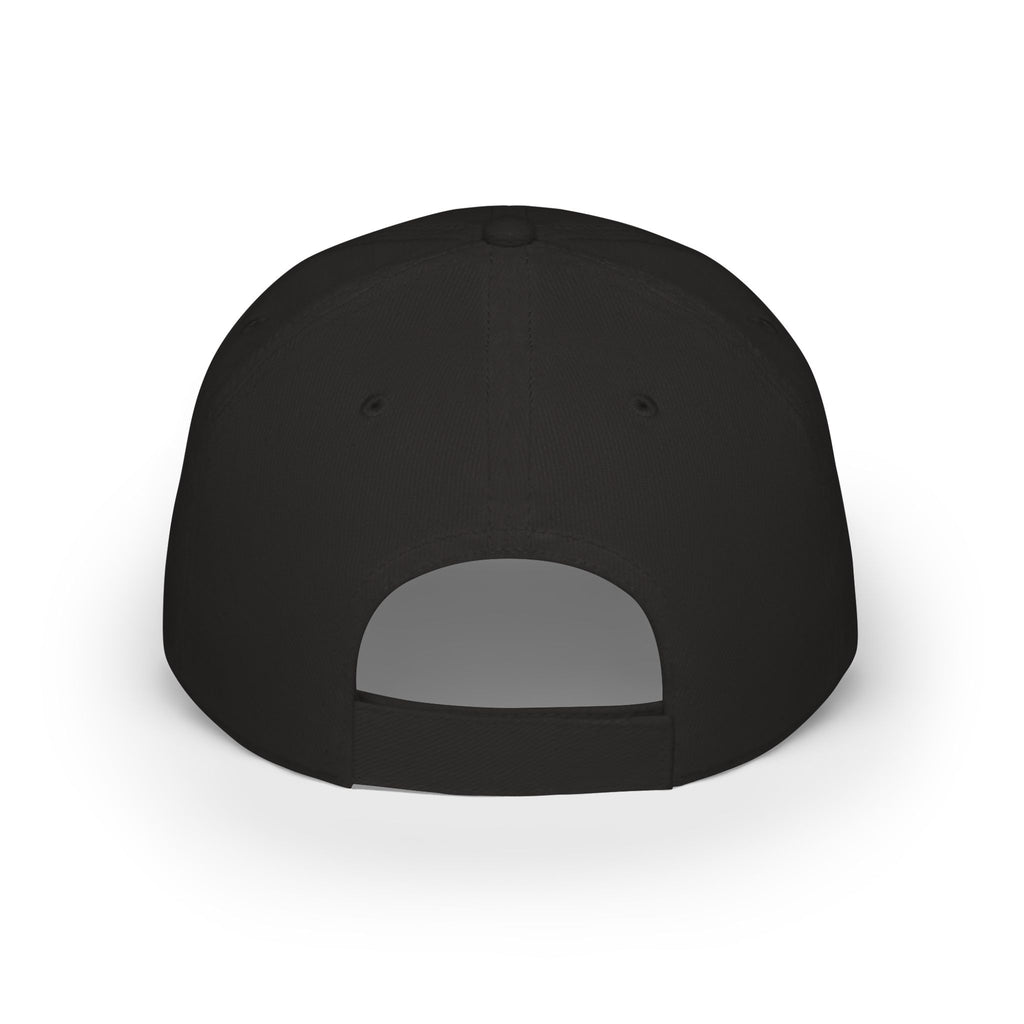 LOOK UP Patch Baseball Cap — Motivational Low-Profile Red Hat