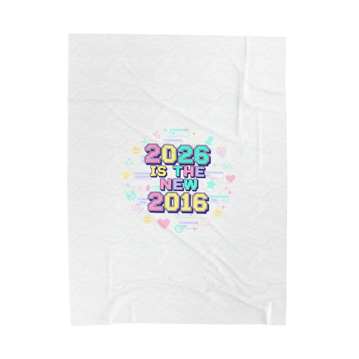 2026 Is The New 2016 Velveteen Plush Blanket | 2010s Nostalgia, retro internet aesthetic