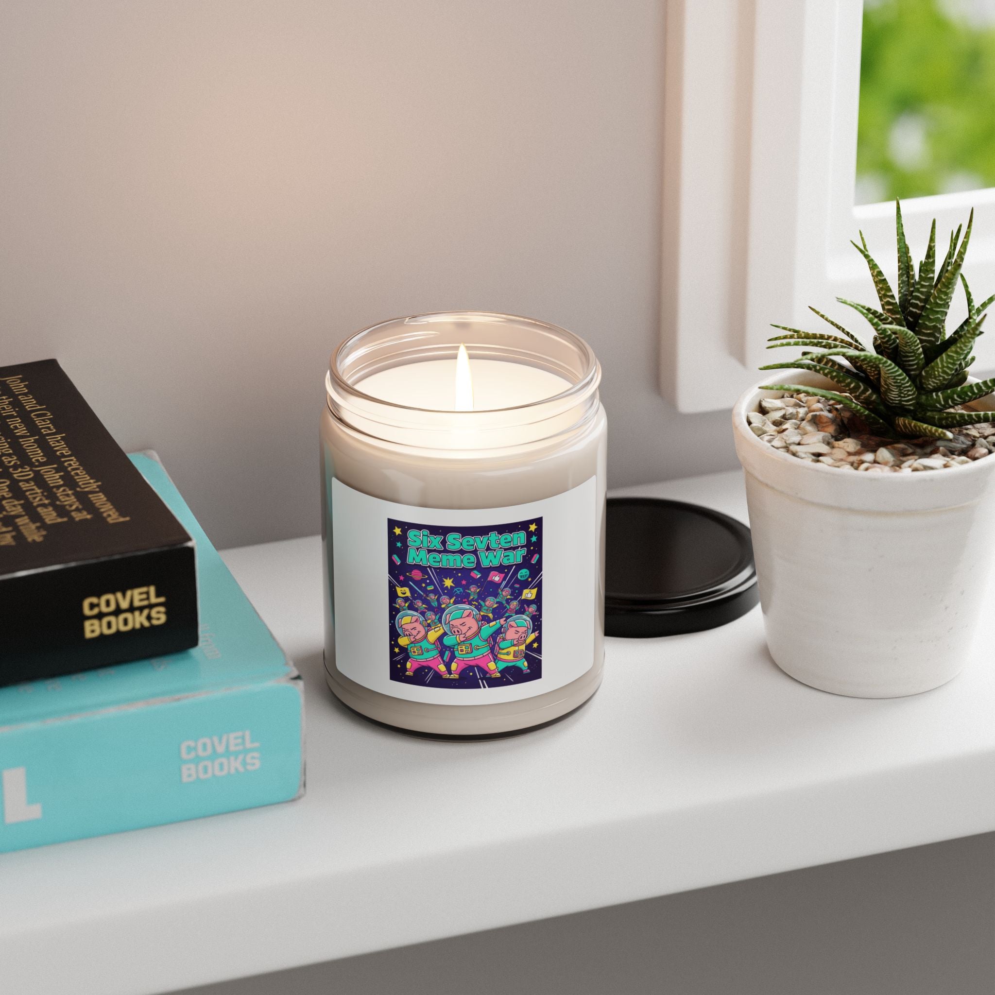 Six Seven Meme War Soy Candle | Legendary Internet Battle Scented Candle