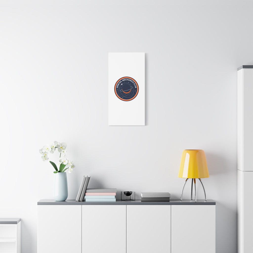 Orbital Mechanics Club Canvas | mission patch, space science