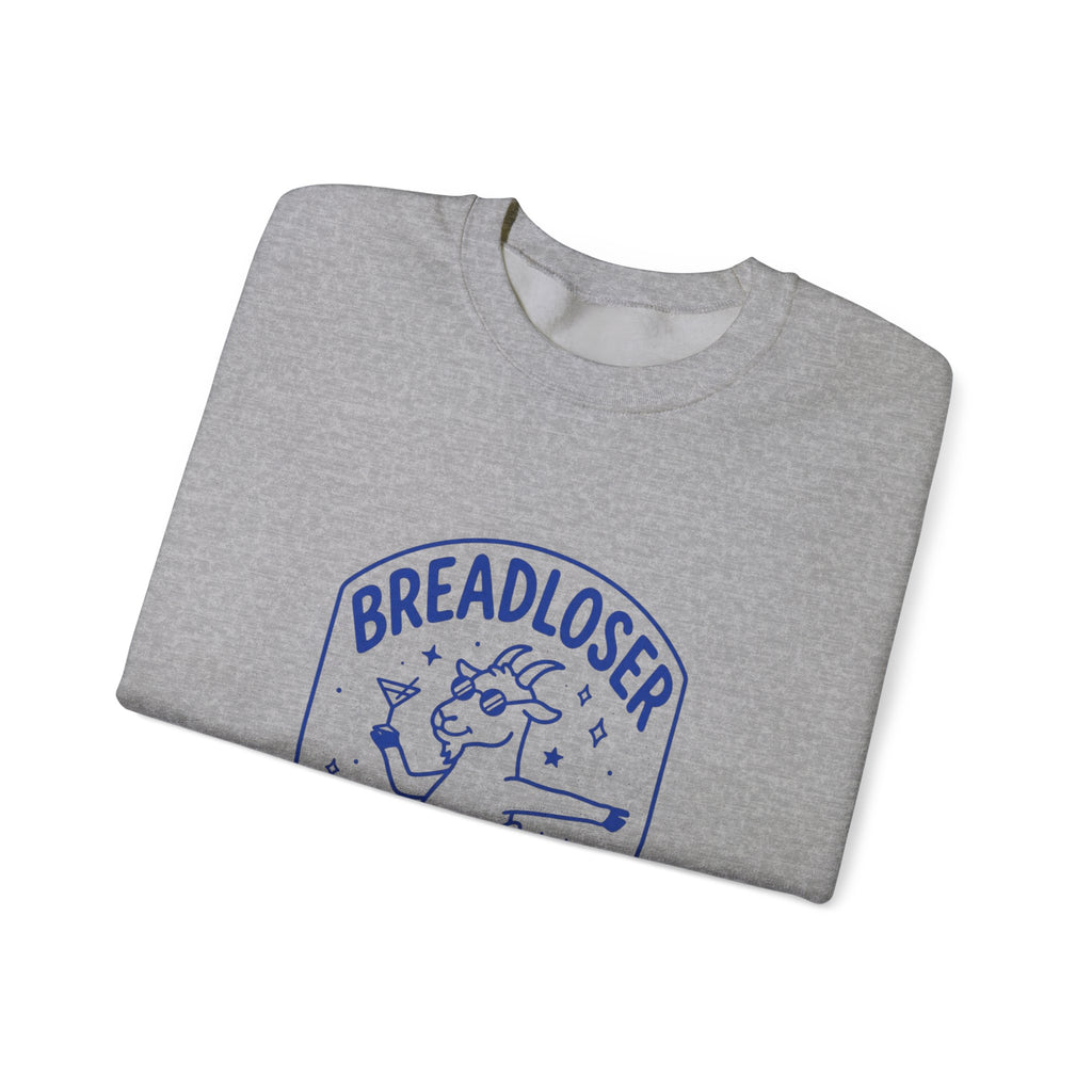 BREADLOSER doodle crewneck Sweatshirt | Primary Breadloser burnout humor