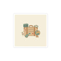 Wanderlust Postage Sticker | Retro Travel postcard, passport stamp vibes