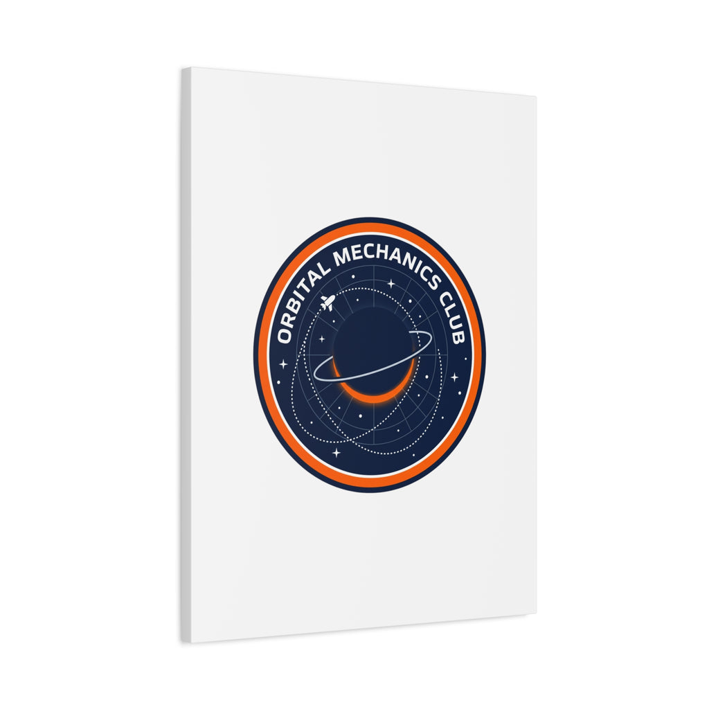 Orbital Mechanics Club Canvas | mission patch, space science