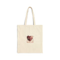 Distressed Heart Collage Tote | Soft Grunge Hearts, punk heart design