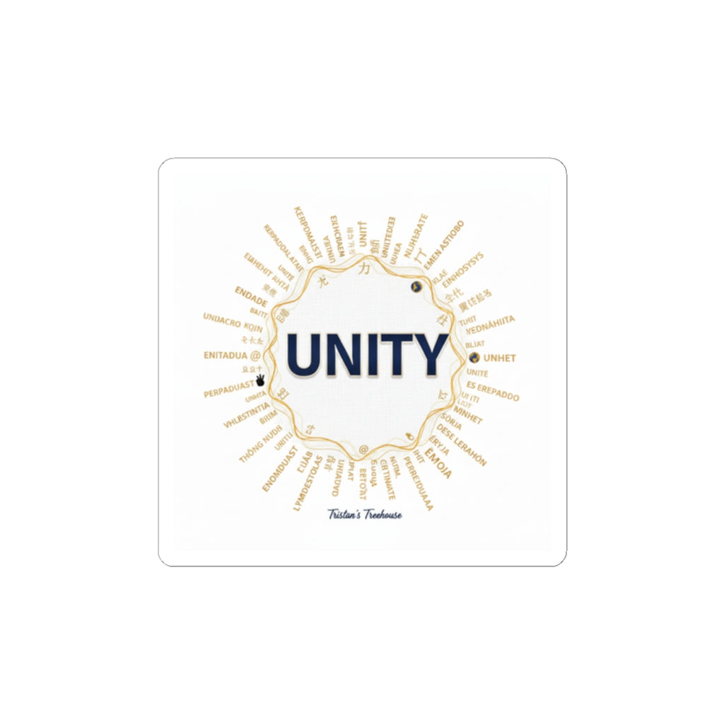 Sober Curious UNITY Sticker | Dry January Mocktail Humor