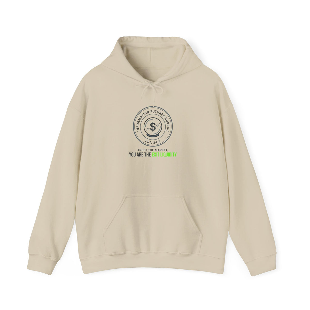 Insider Trading Satire Hoodie | prediction markets, finance humor
