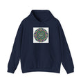 Psychedelic Botanical Mandala Hoodie | Festival Art Sweatshirt