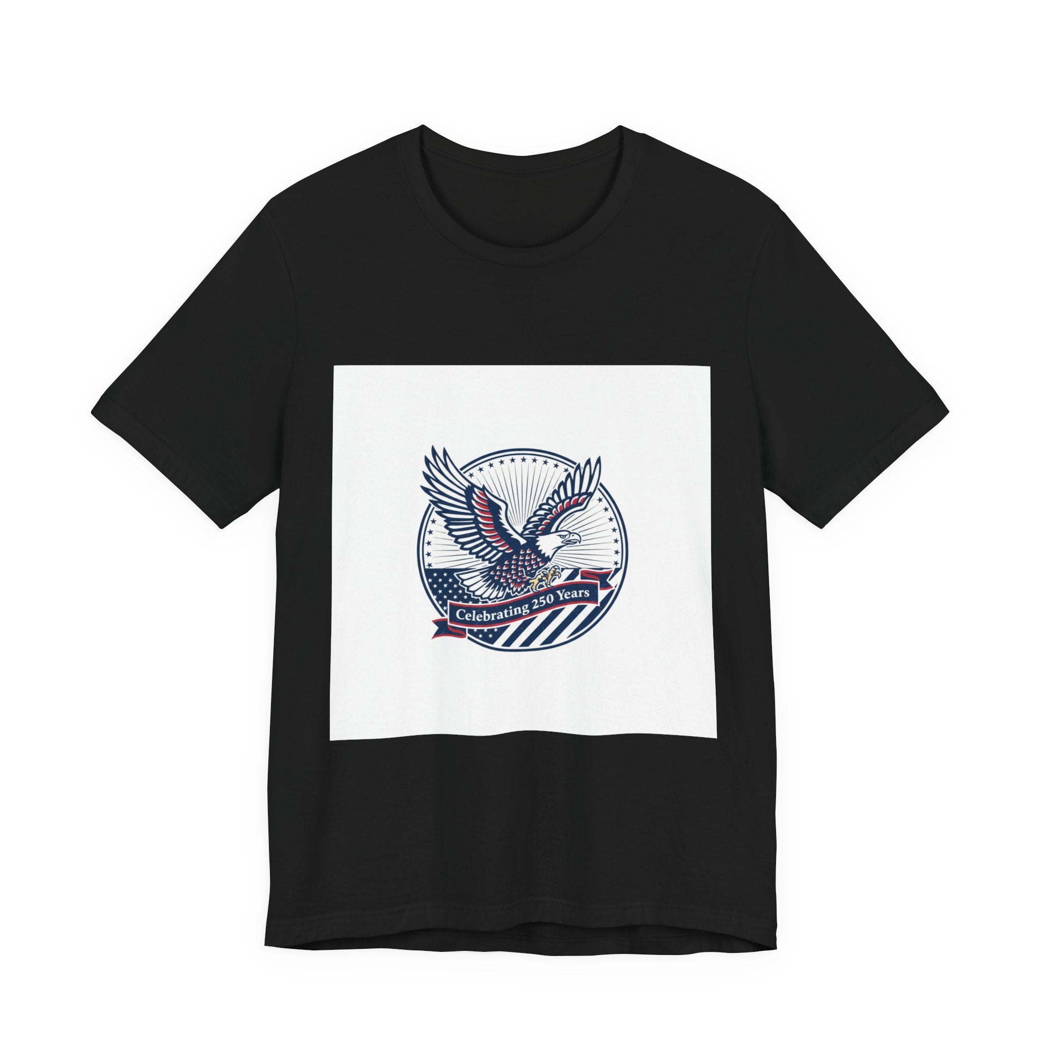 Semiquincentennial Eagle Badge Tee | 250th Anniversary 1776–2026 USA