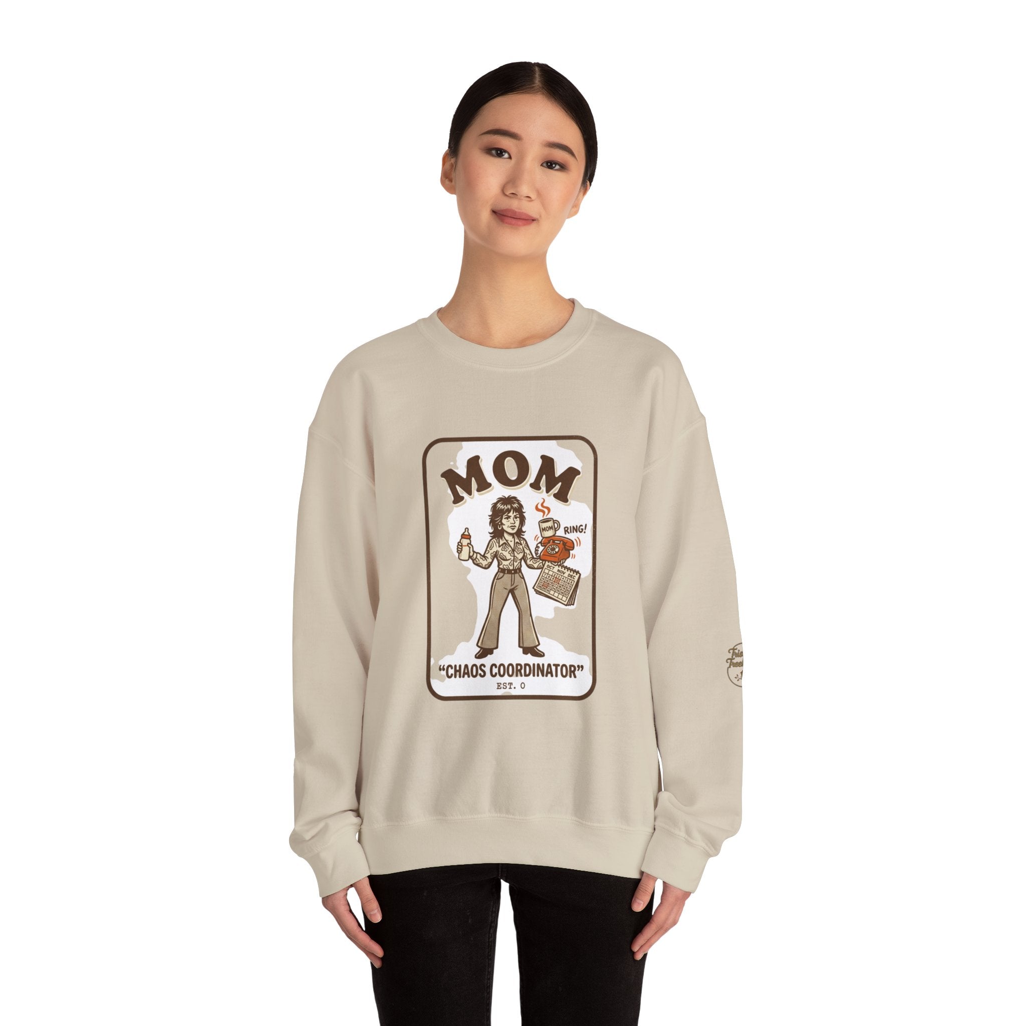 Mom 'Chaos Coordinator' Crewneck Sweatshirt