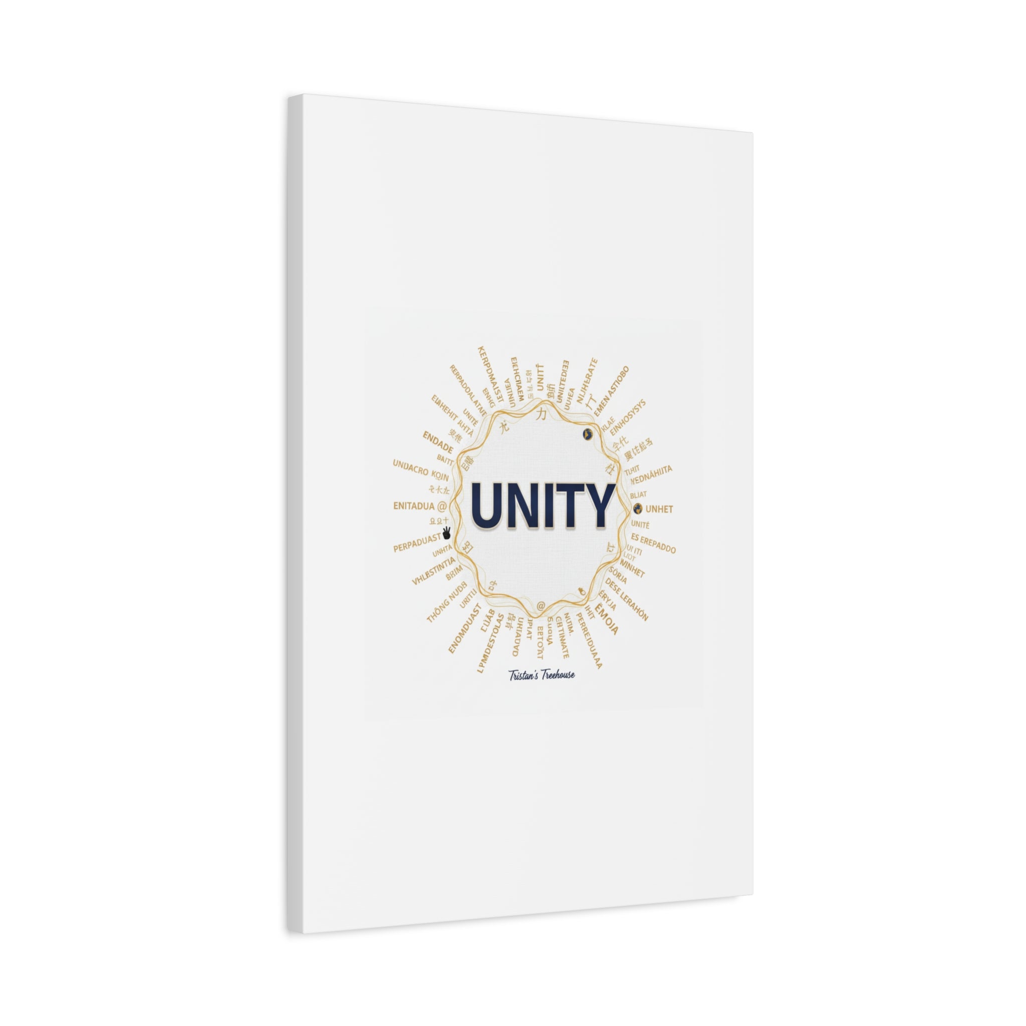 UNITY Canvas, Matte Stretched 1.25" | Dry January sober curious decor