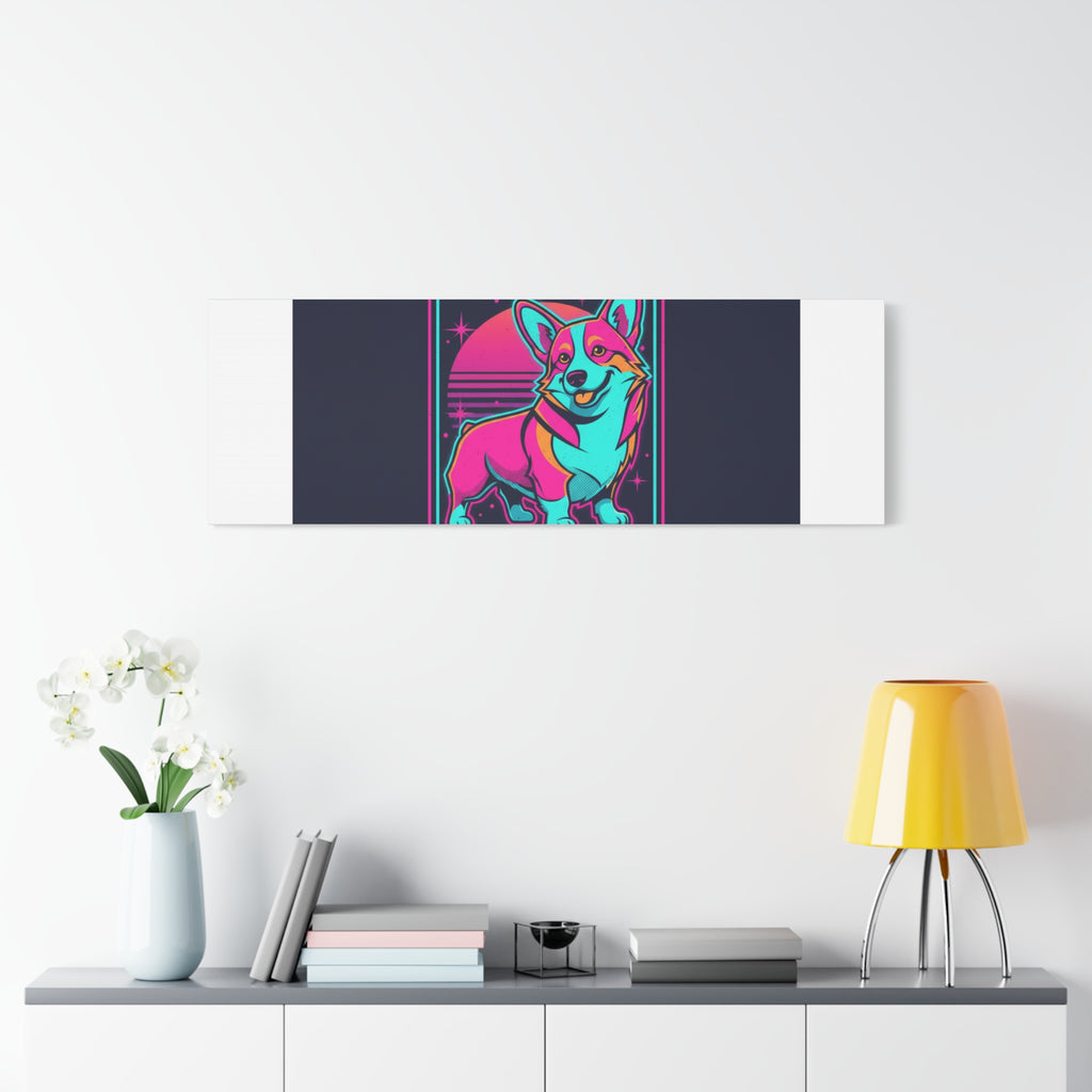 Platonic Love Corgi Canvas | Friendship Valentine, Galentine’s Wall Art
