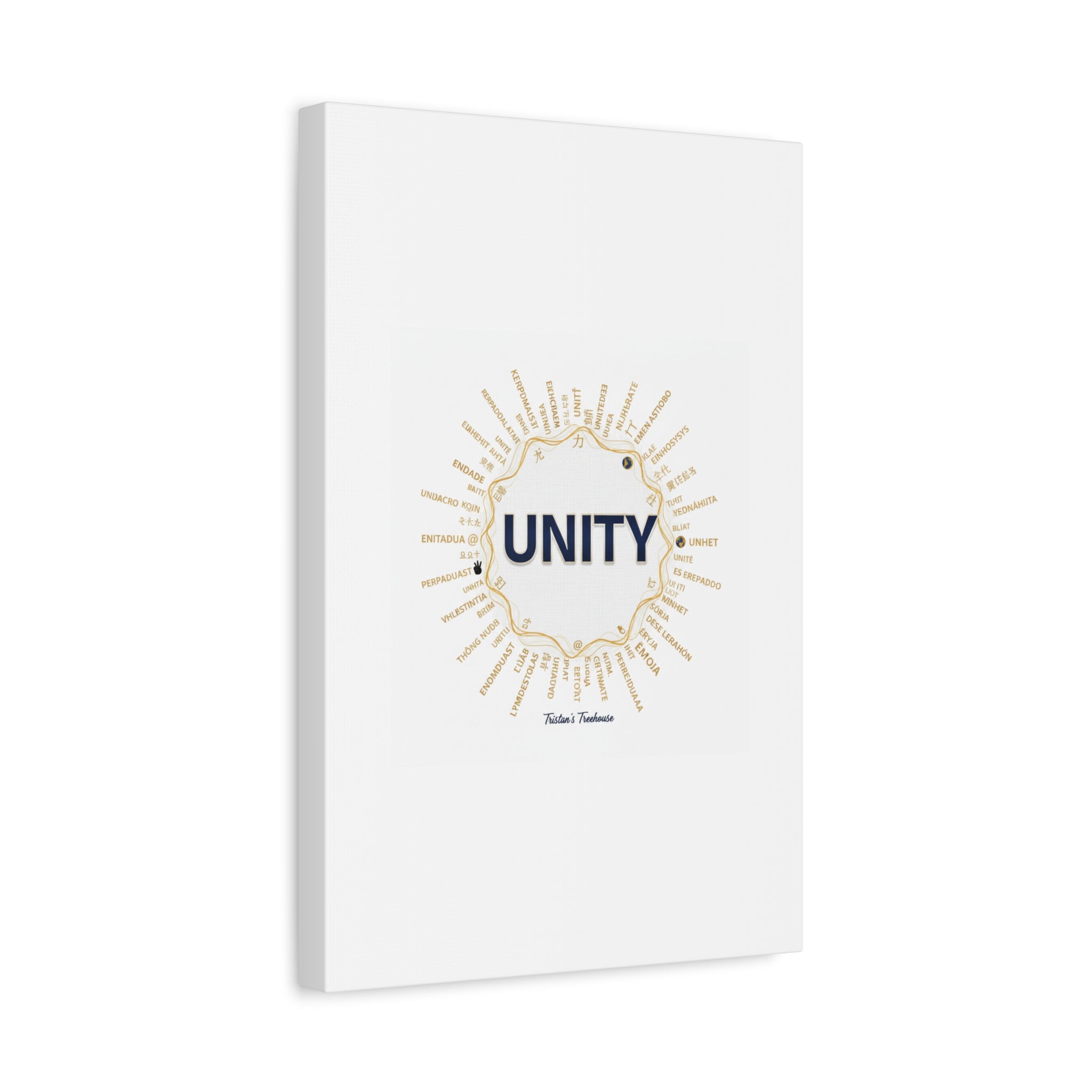 UNITY Canvas, Matte Stretched 1.25" | Dry January sober curious decor