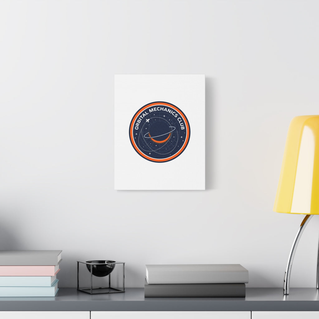 Orbital Mechanics Club Canvas | mission patch, space science