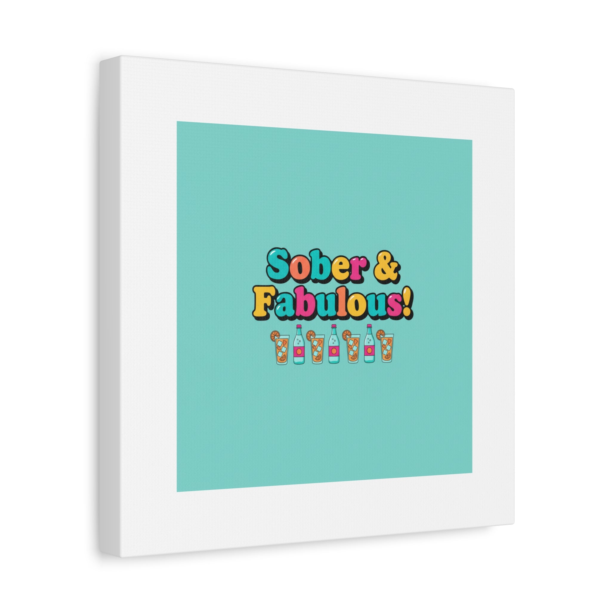 Sober & Fabulous! Canvas | Dry January, Mocktail Trend