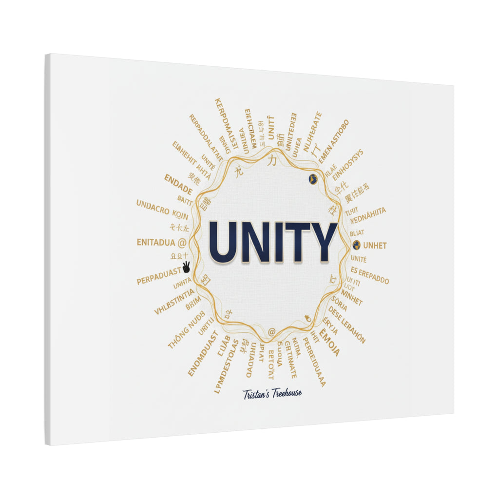 UNITY Canvas, Matte Stretched 1.25" | Dry January sober curious decor