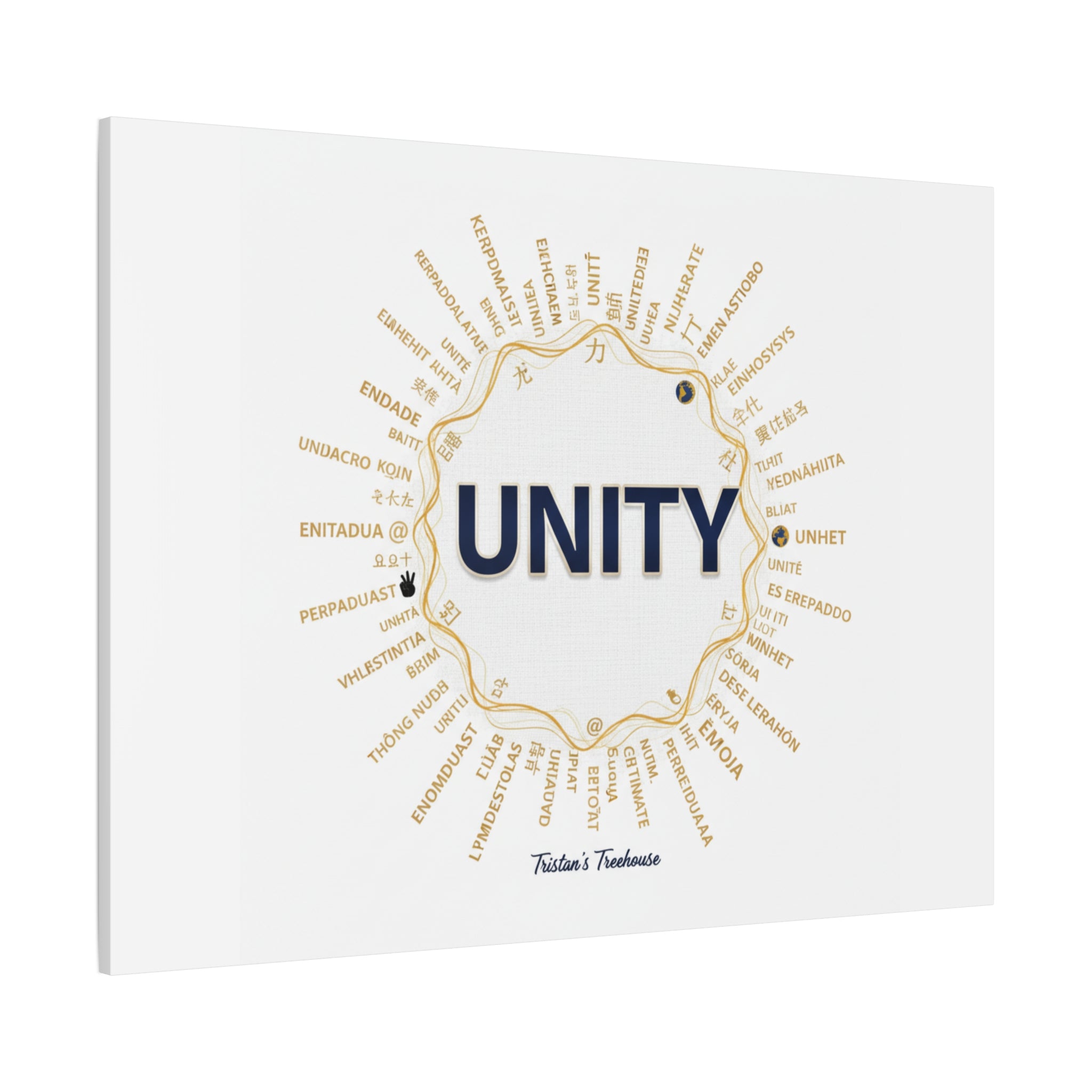 UNITY Canvas, Matte Stretched 1.25" | Dry January sober curious decor