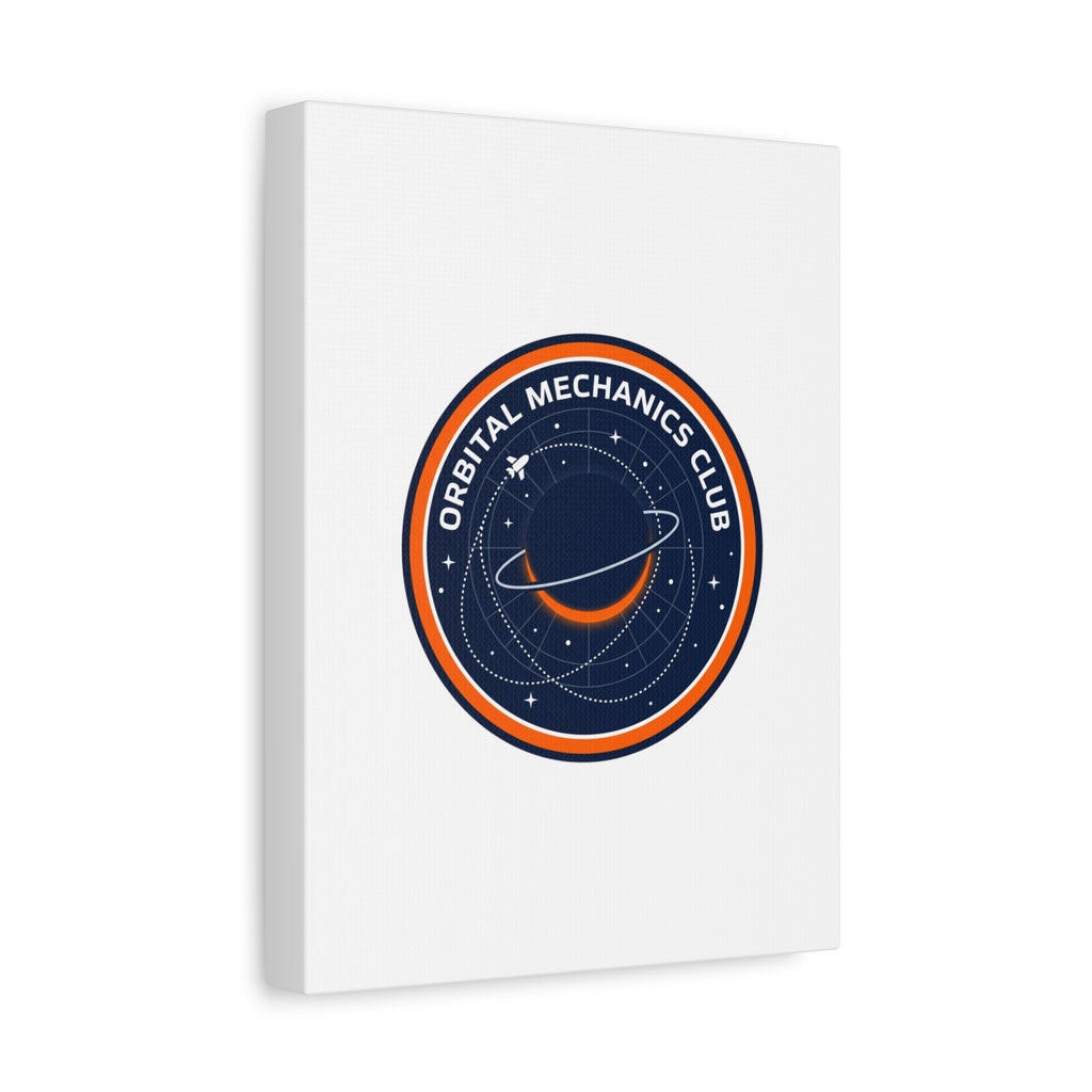 Orbital Mechanics Club Canvas | mission patch, space science