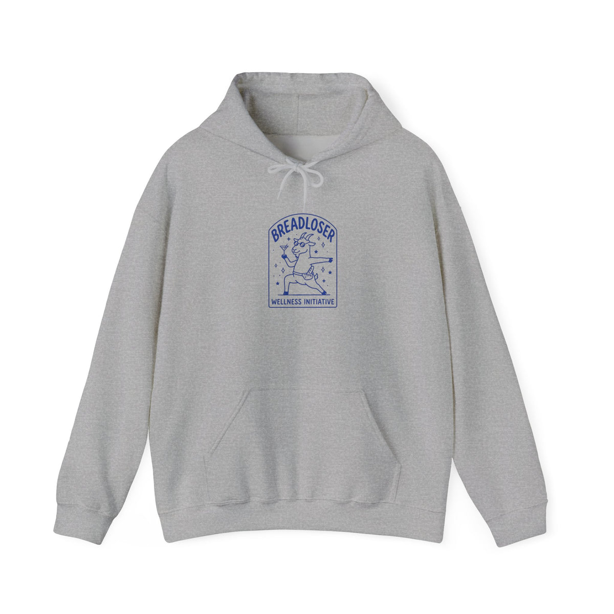PRIMARY BREADLOSER hoodie | doodle cash burnout humor, awkward all-caps