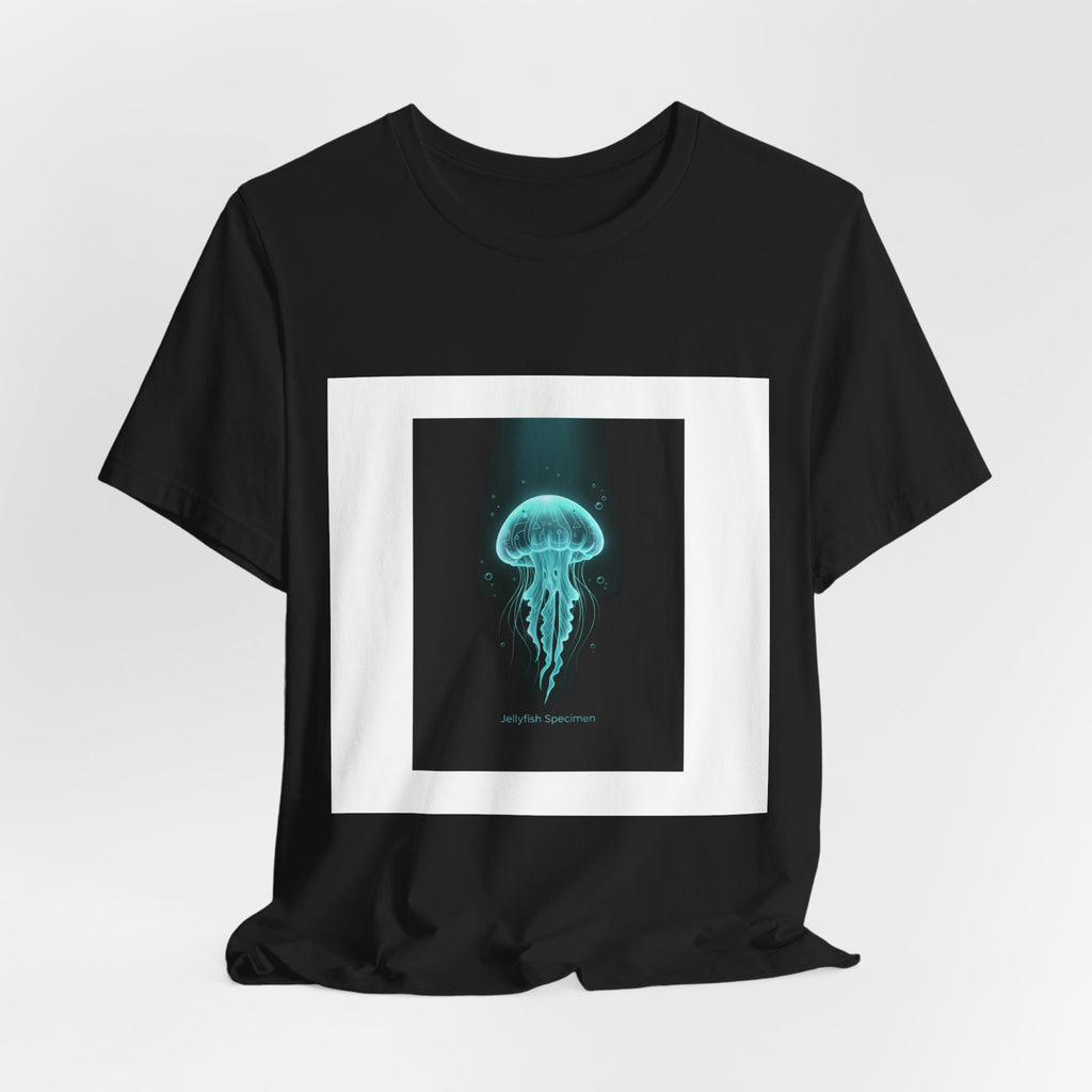 Jellyfish Specimen T-Shirt | Bioluminescent Deep Sea Graphic Tee