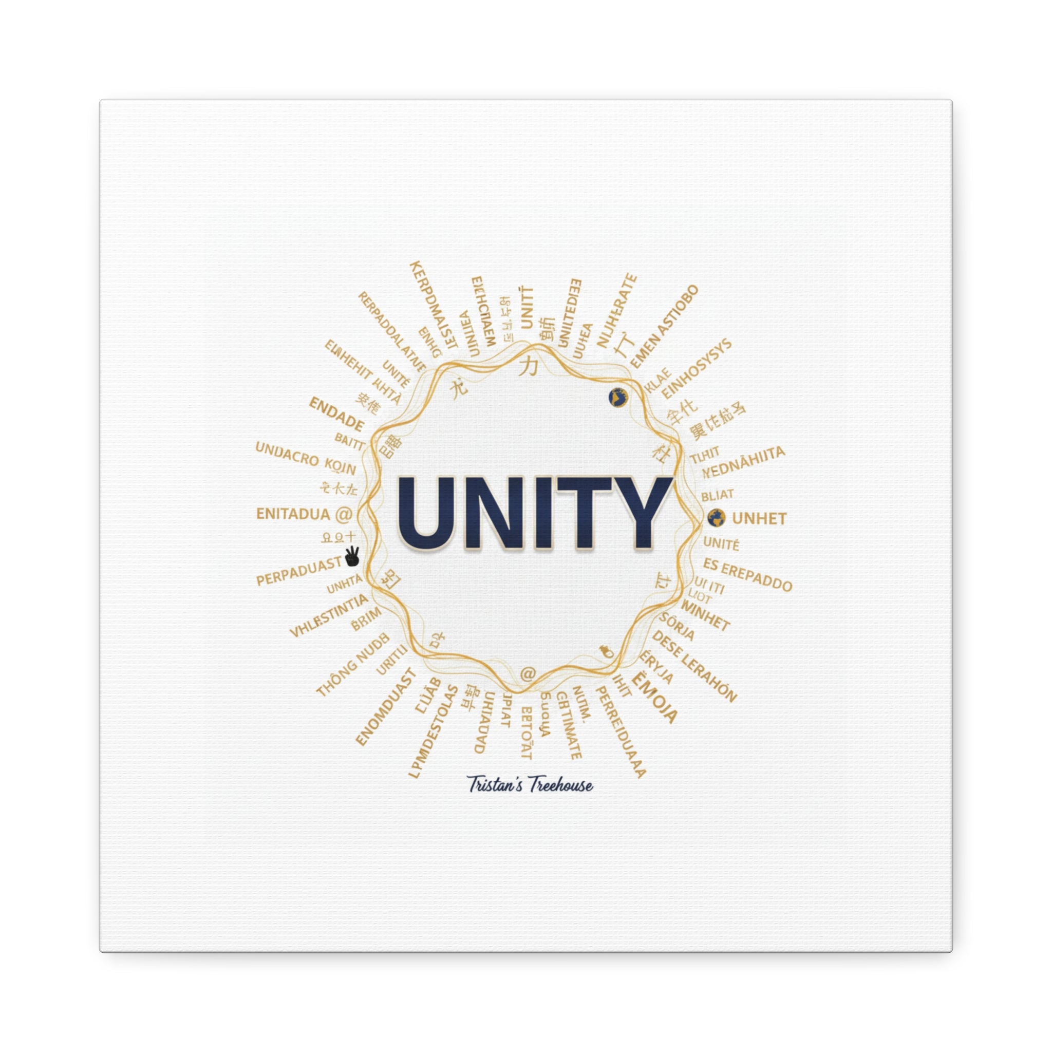 UNITY Canvas, Matte Stretched 1.25" | Dry January sober curious decor