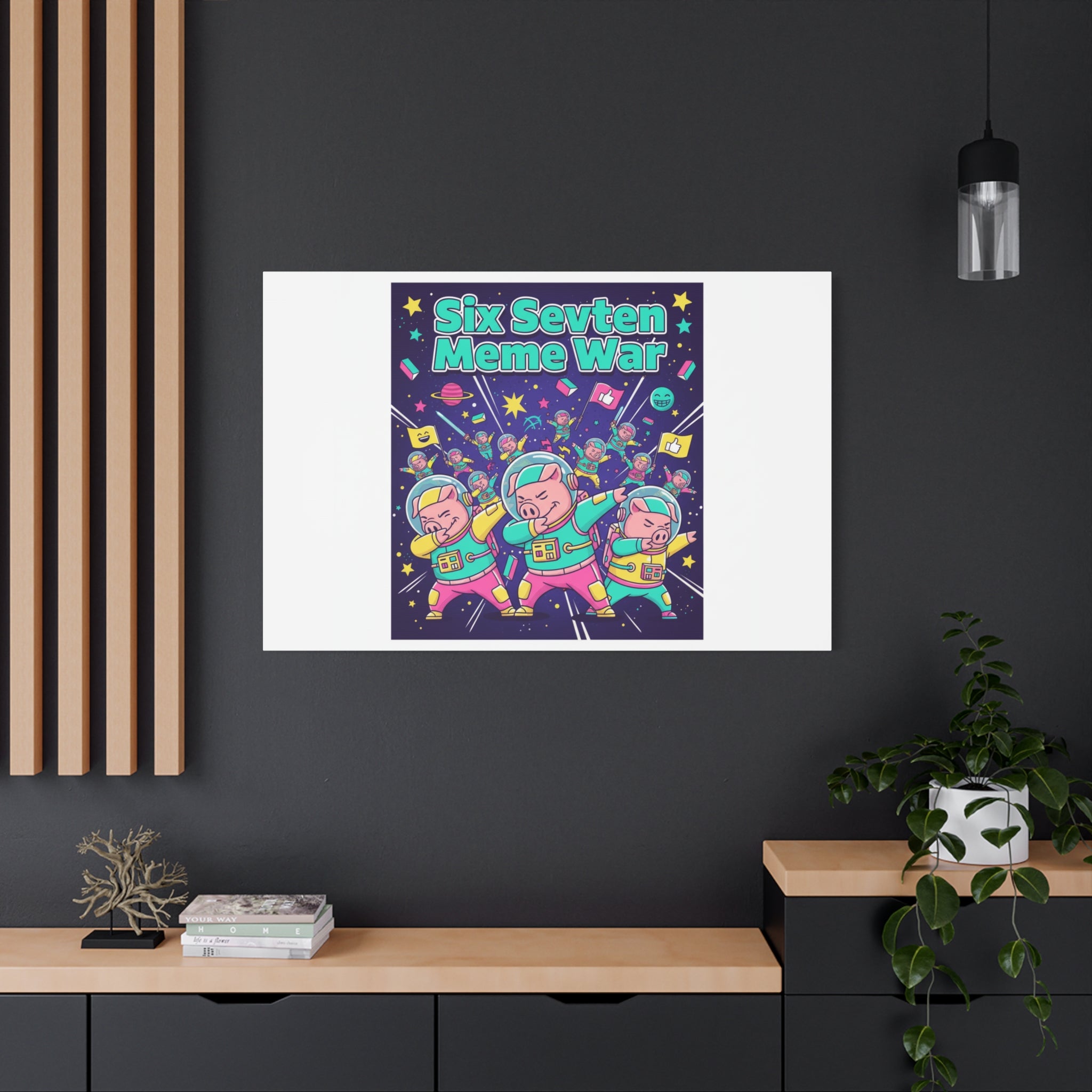 Six Sevven Meme War™ Canvas Tote | Nissspelled Edition