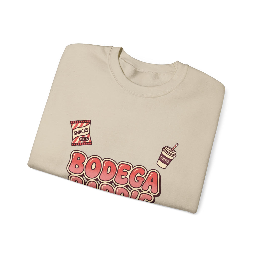 Bodega Baddie Crewneck Sweatshirt | NYC, Spanglish, Y2K Deli Sign