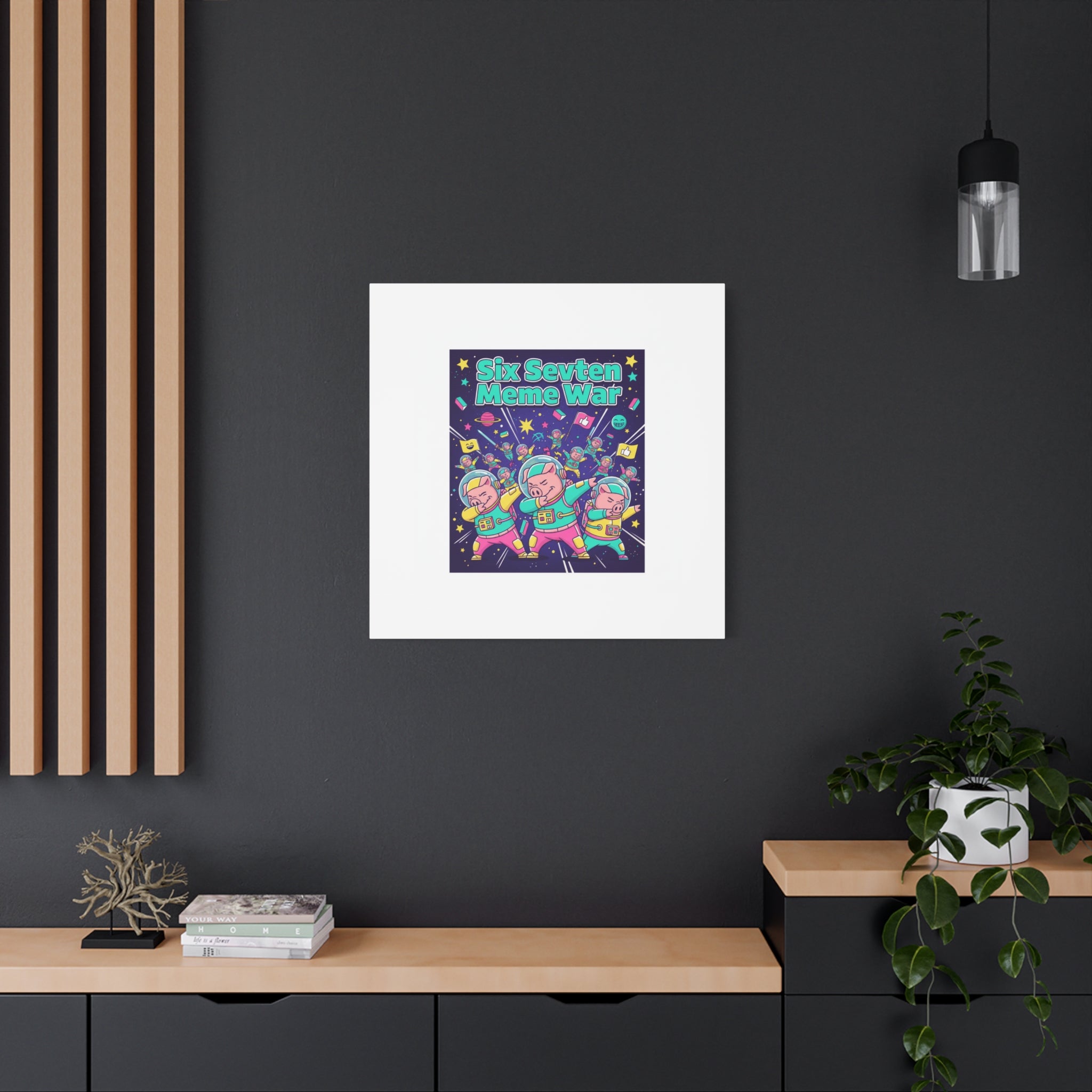 Six Sevven Meme War™ Canvas Tote | Nissspelled Edition