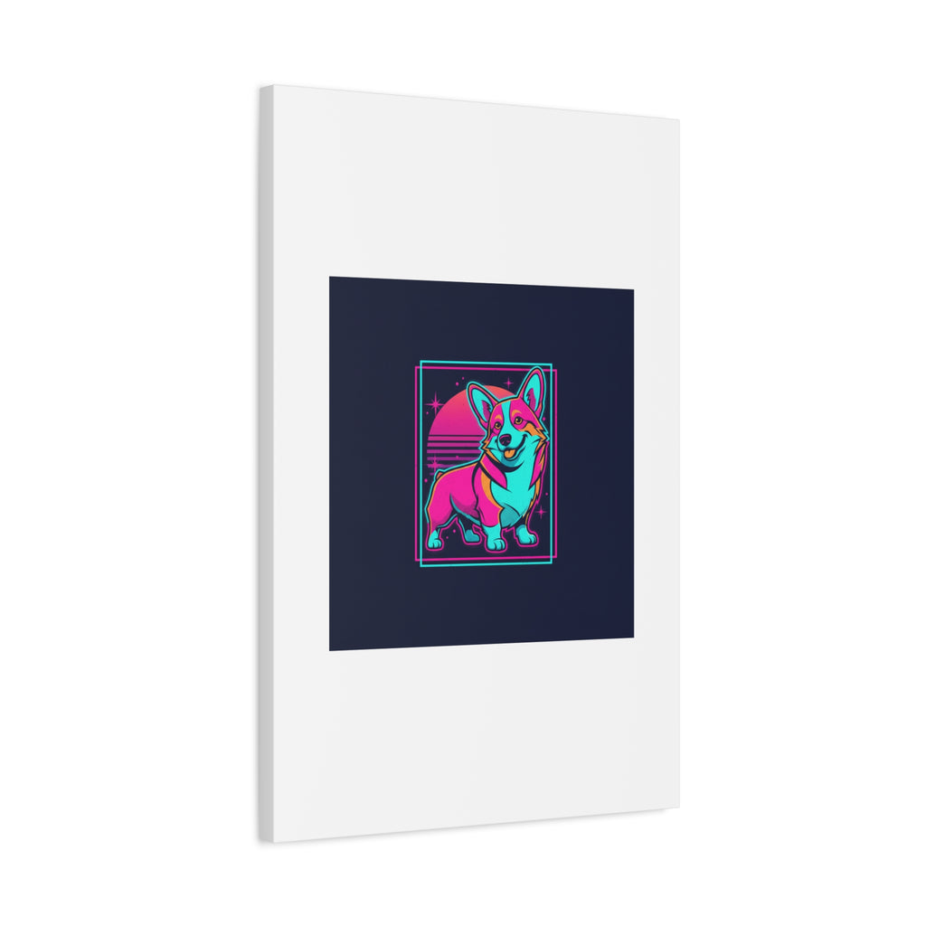 Platonic Love Corgi Canvas | Friendship Valentine, Galentine’s Wall Art
