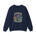 Mushroom Celestial Eye Crewneck | Cottagecore Goblincore Sweatshirt