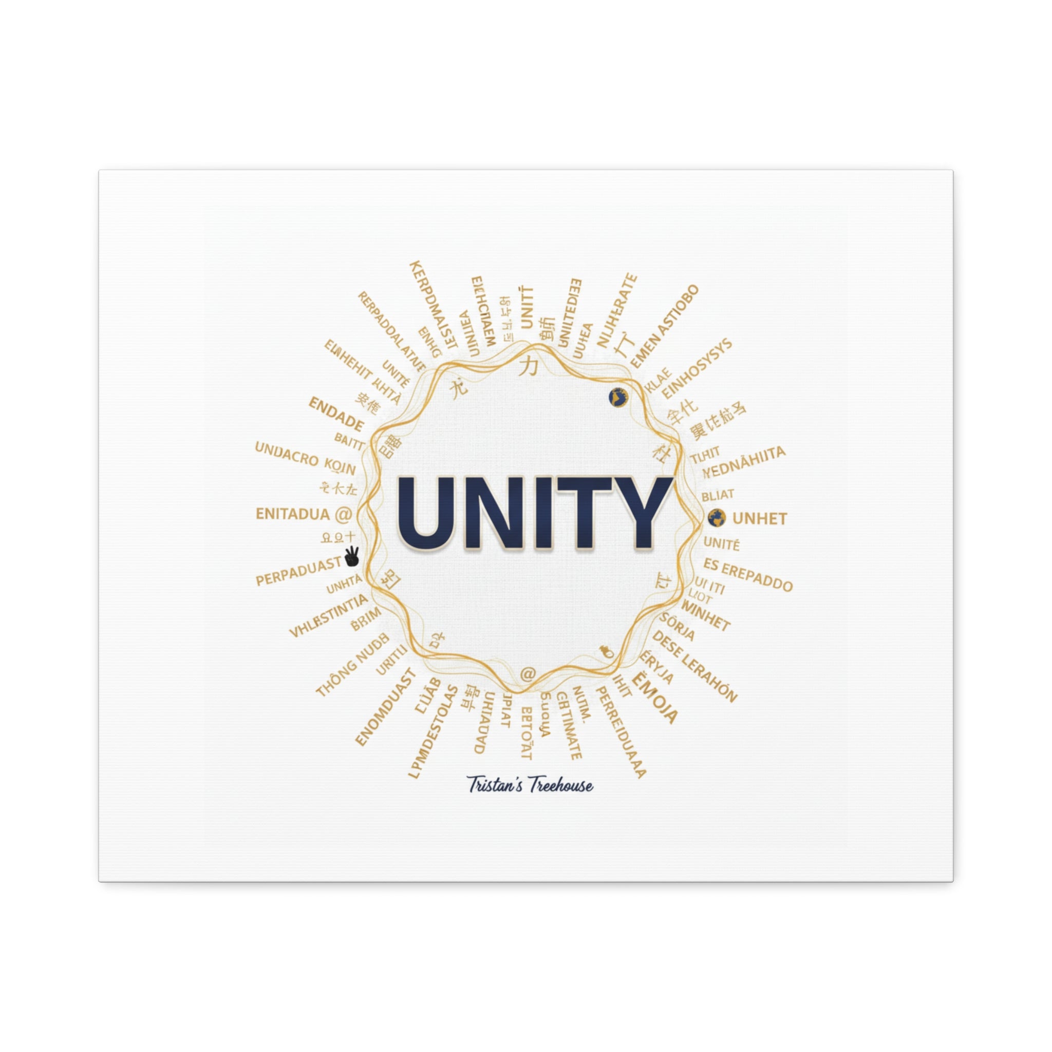 UNITY Canvas, Matte Stretched 1.25" | Dry January sober curious decor