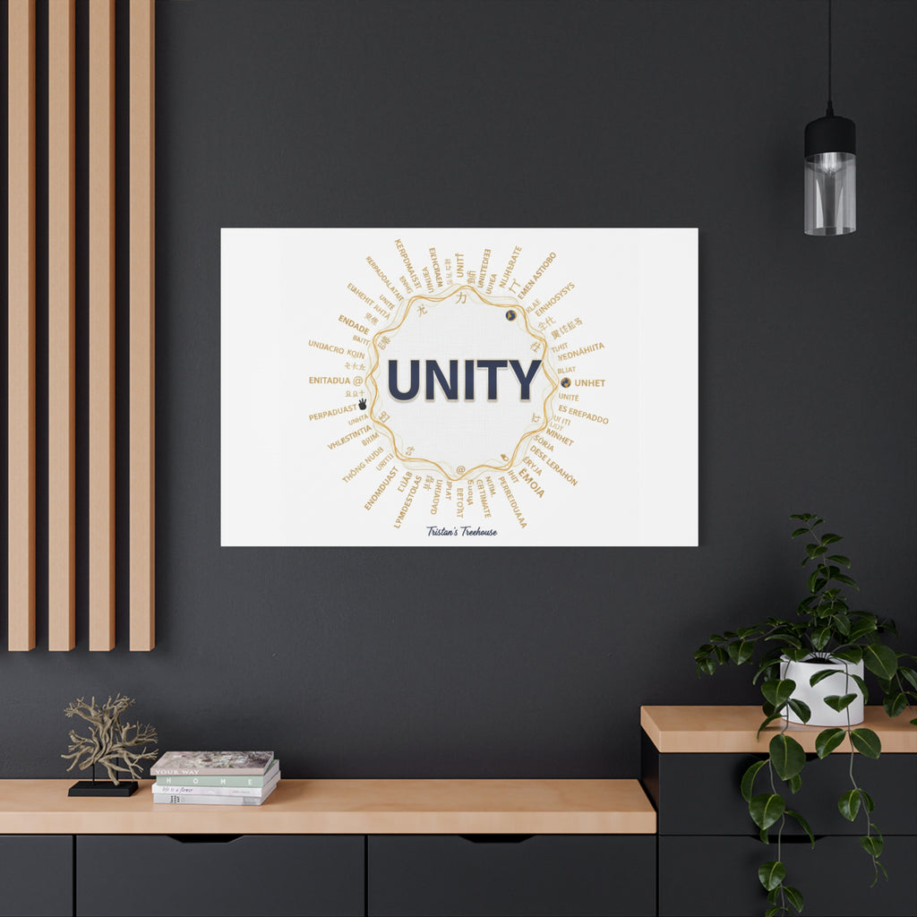 UNITY Canvas, Matte Stretched 1.25" | Dry January sober curious decor