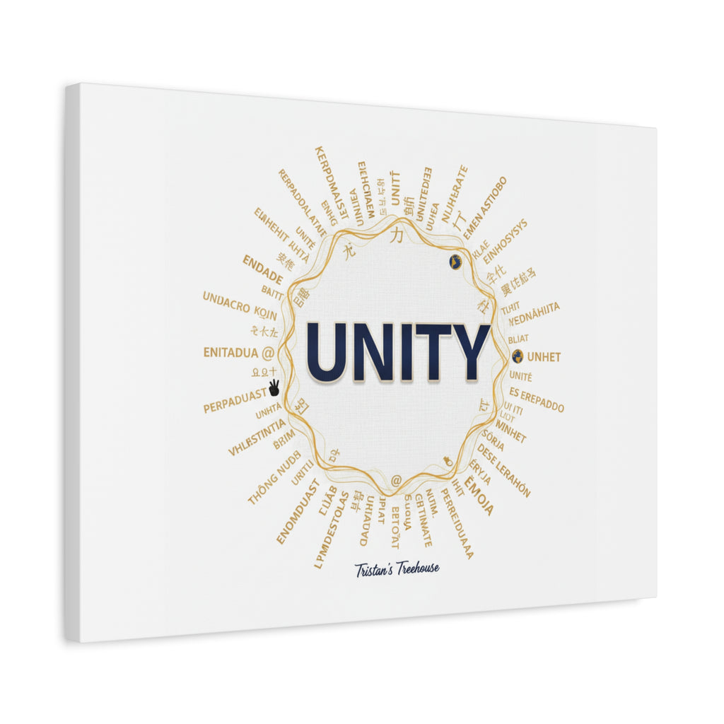 UNITY Canvas, Matte Stretched 1.25" | Dry January sober curious decor
