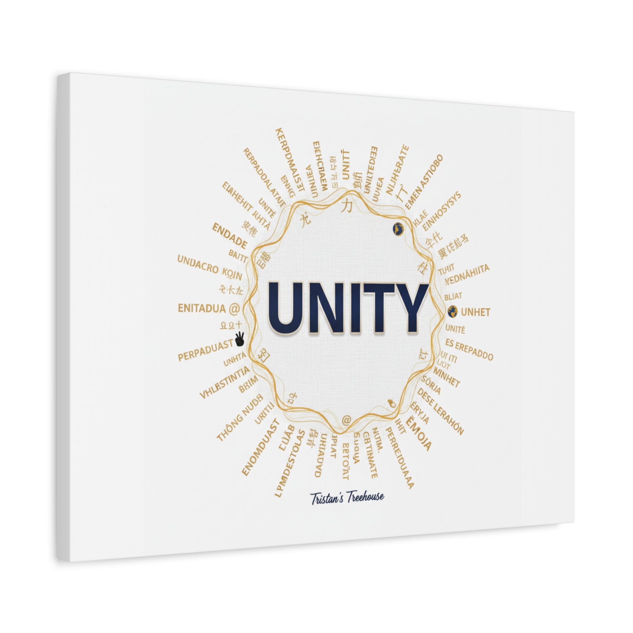 UNITY Canvas, Matte Stretched 1.25" | Dry January sober curious decor