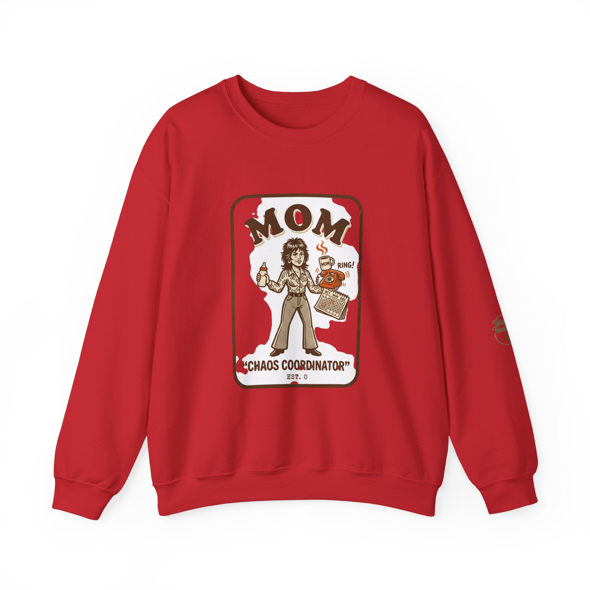 Mom 'Chaos Coordinator' Crewneck Sweatshirt