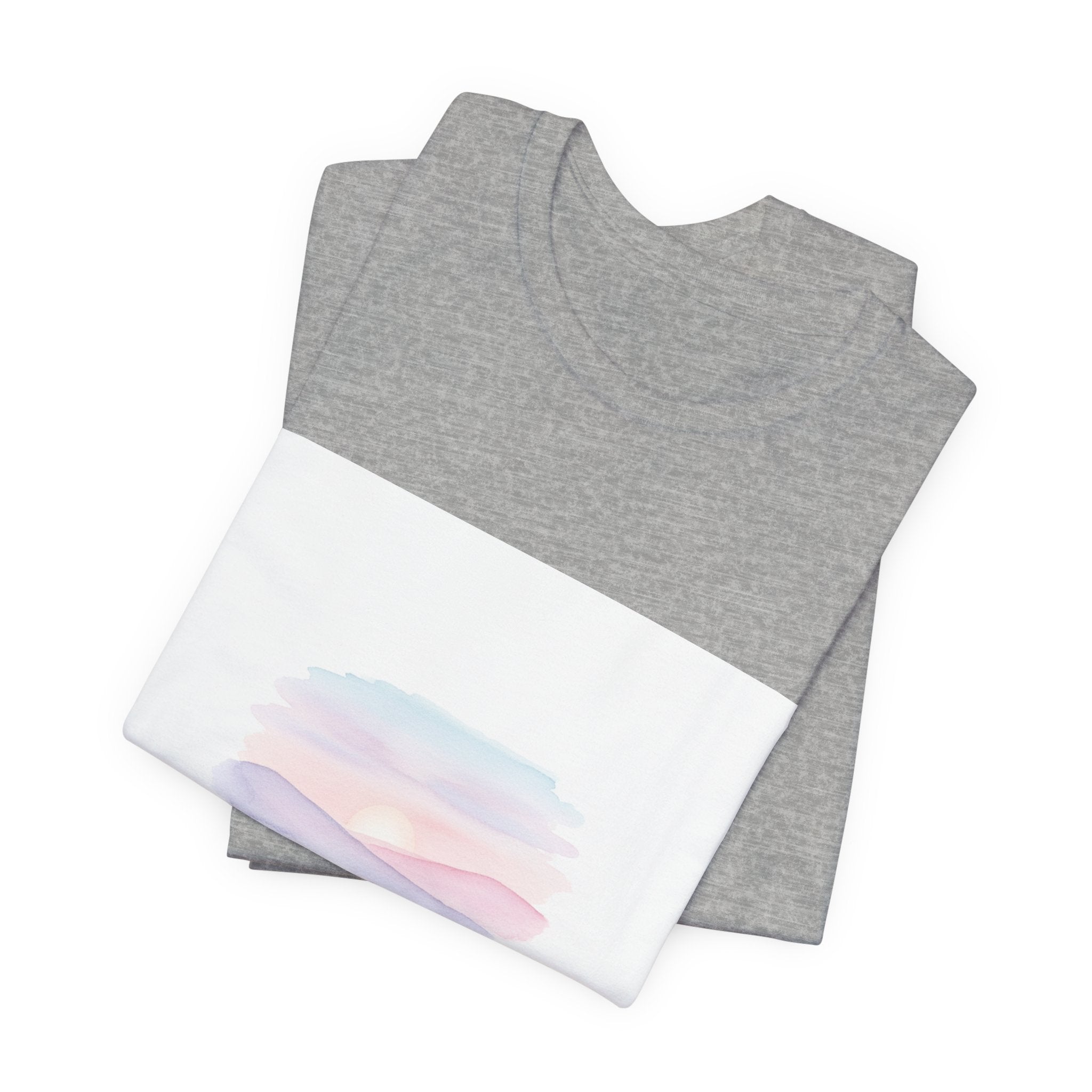 gentle intentions tee | mindful wellness pastel gradient