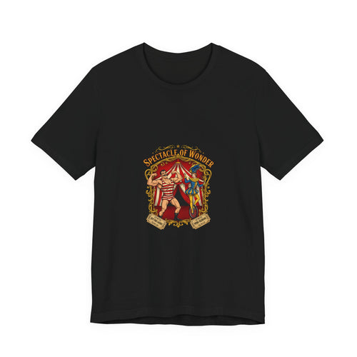 "Spectacle of Wonder" Vintage Circus T-Shirt | Retro Carnival Graphic Tee
