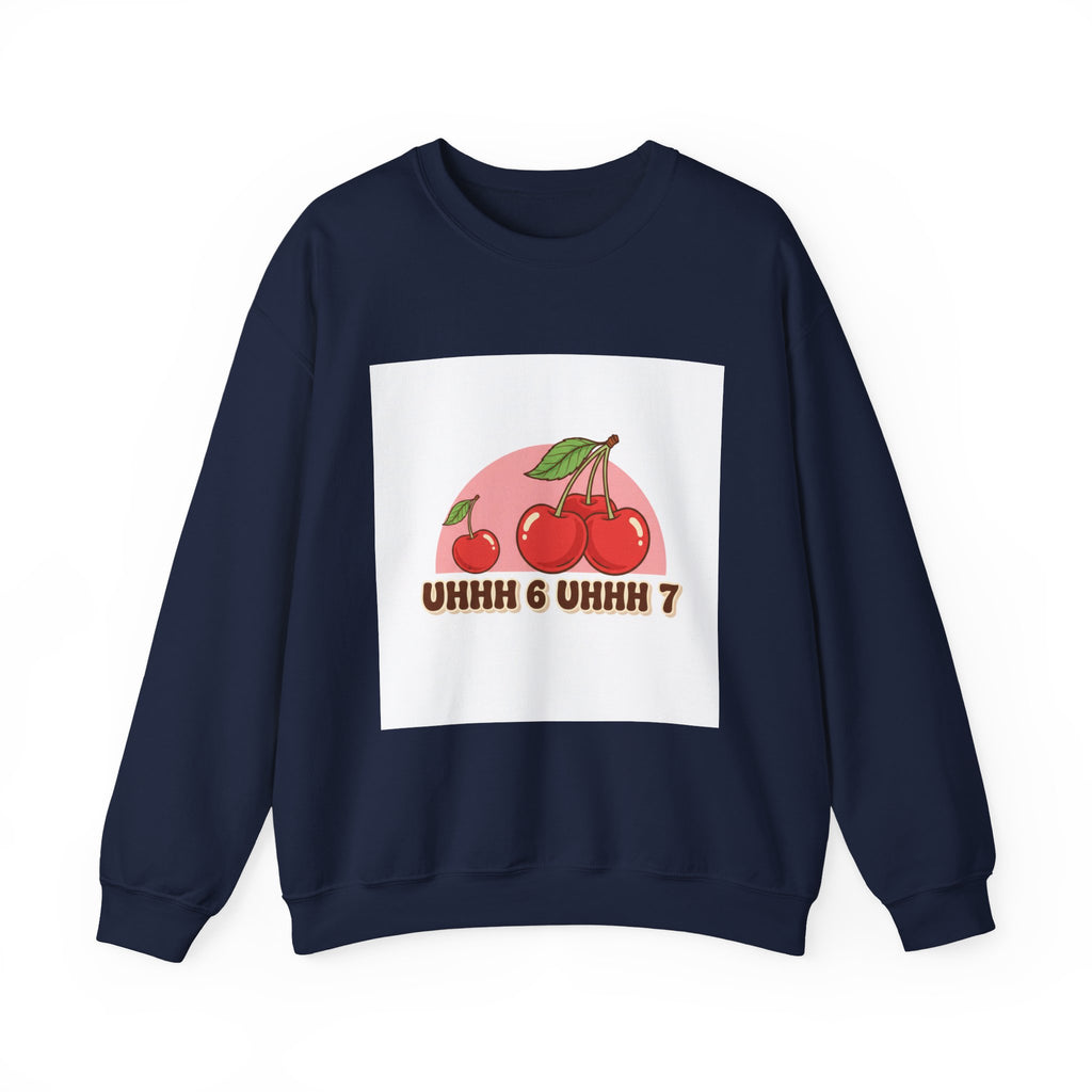 Retro Cherry Graphic Sweatshirt | kawaii fruit design