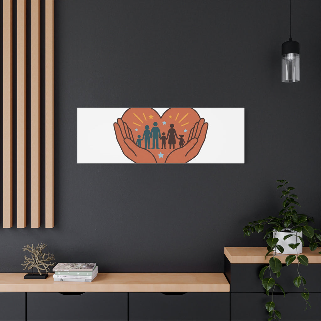 Families Belong Together Canvas | Family Unity, Bilingual Solidarity