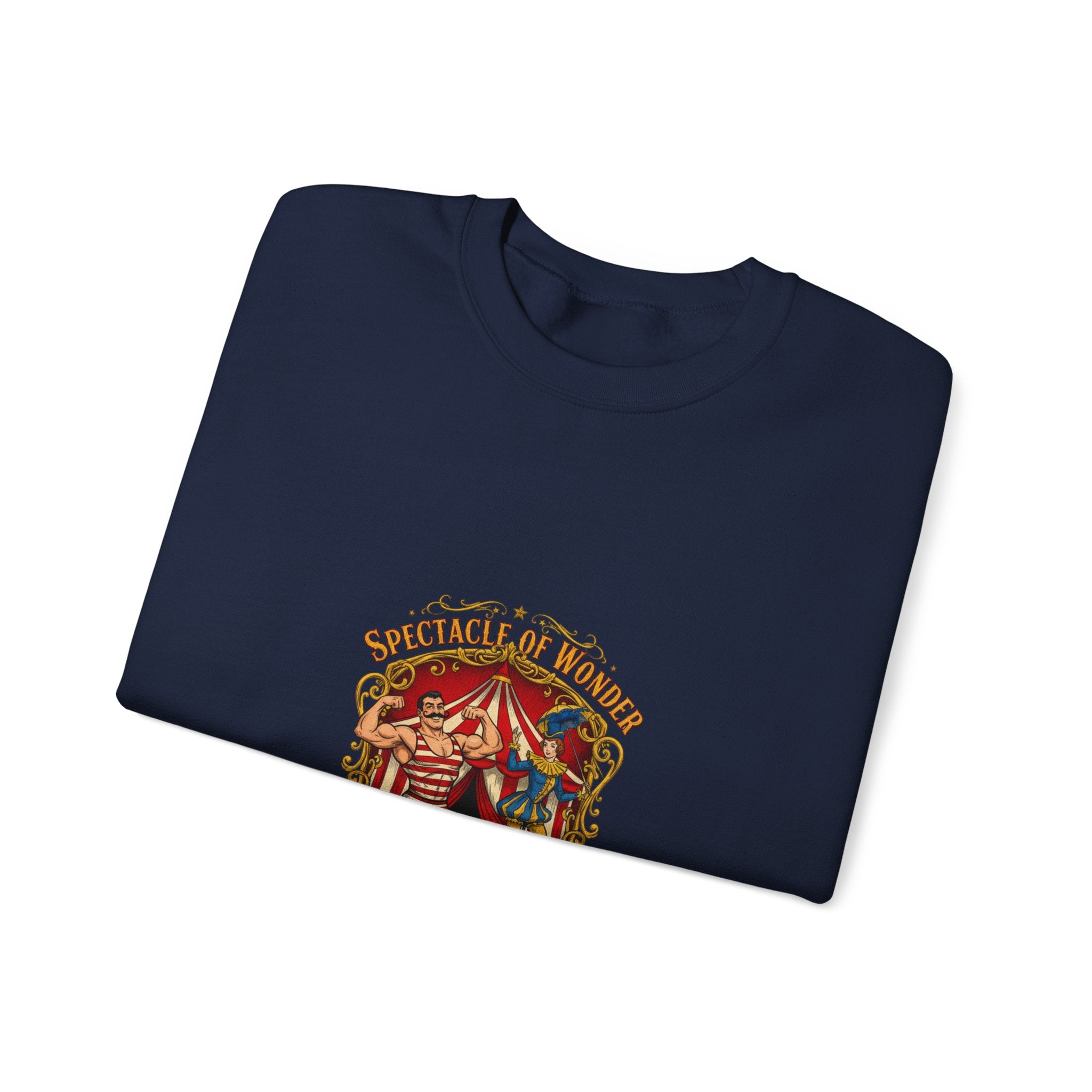 Vintage Circus Spectacle sweatshirt | camp circus aesthetic, carnival art print