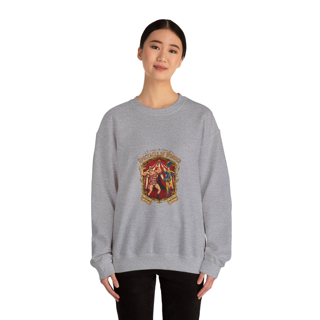 Vintage Circus Spectacle sweatshirt | camp circus aesthetic, carnival art print