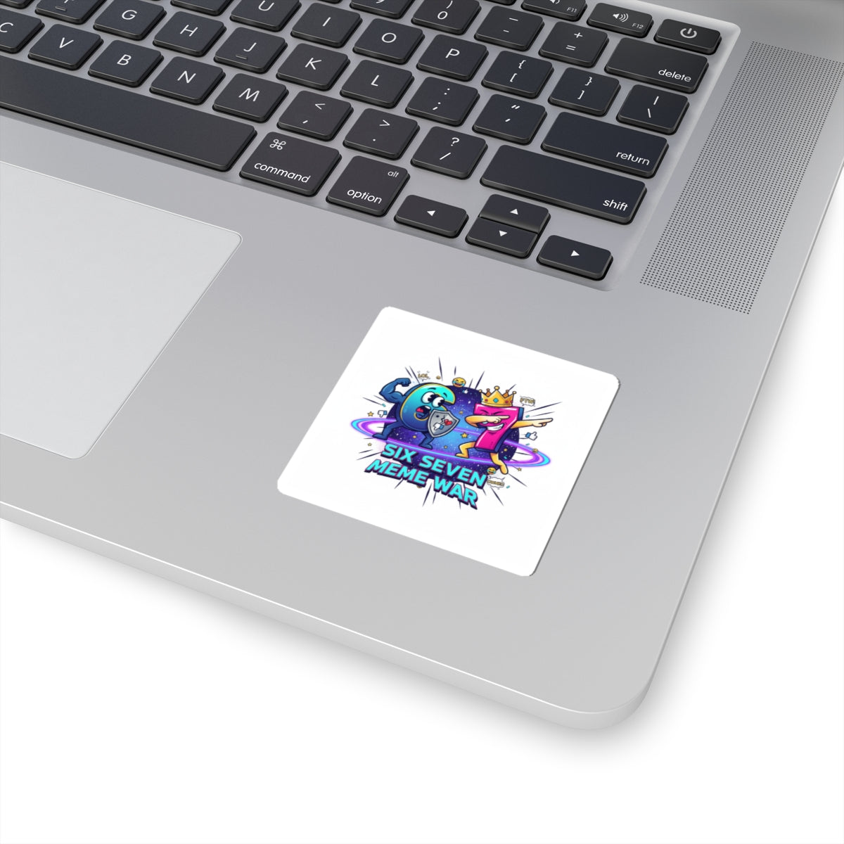 Six Seven Meme War Sticker | Viral Internet Battle Decal