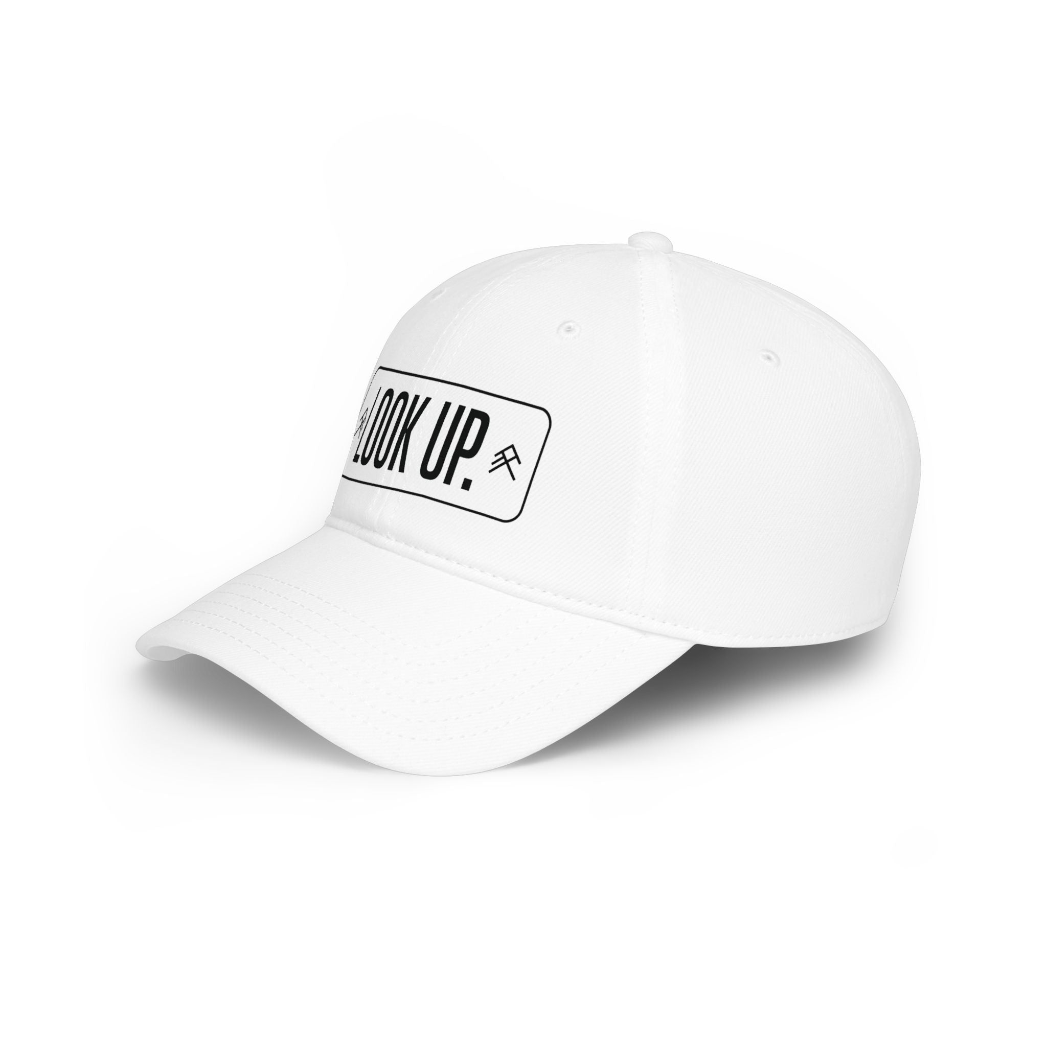 LOOK UP.™ Embroidered Dad Cap | Human-First AI