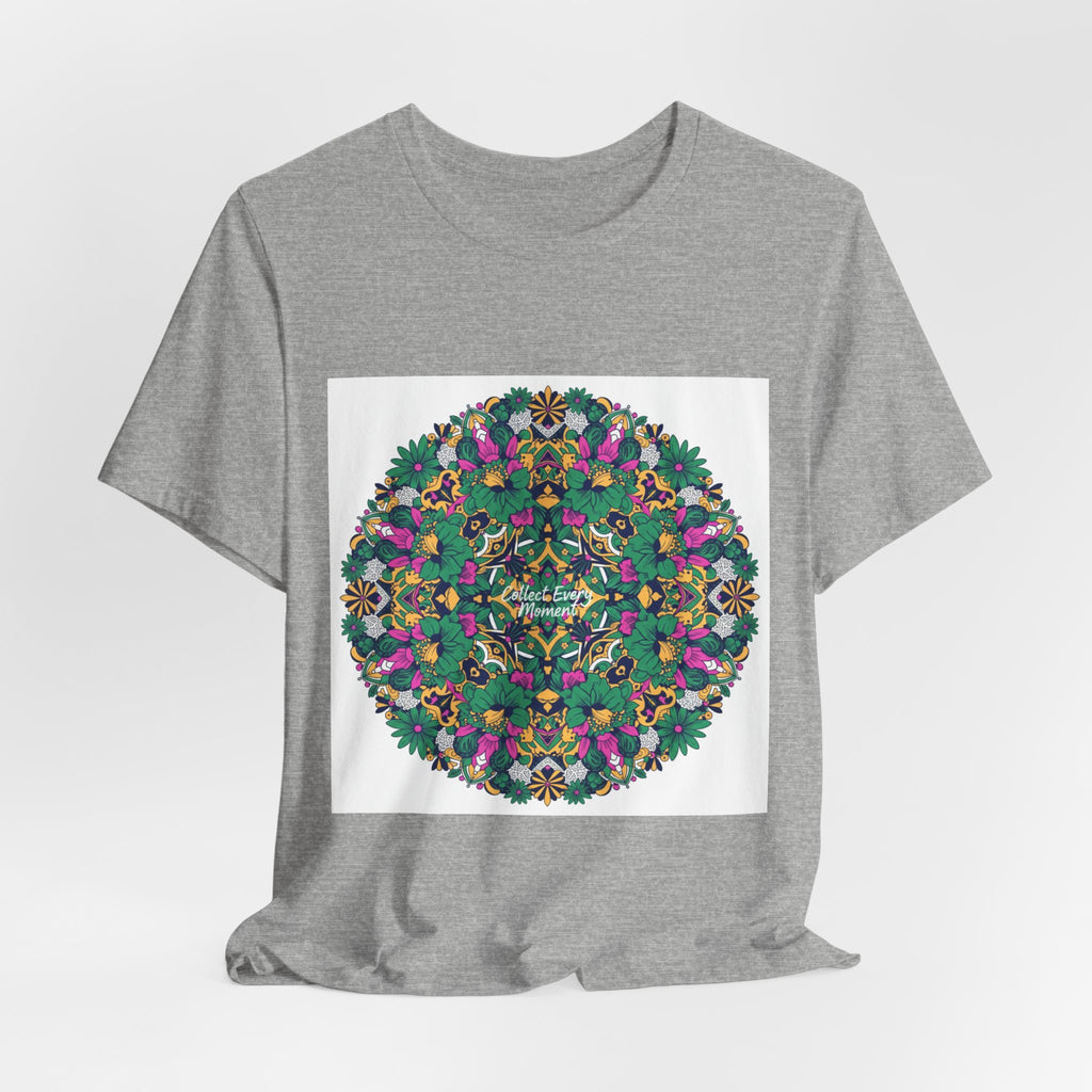 Psychedelic Botanical Mandala Tee | Festival Graphic T-Shirt