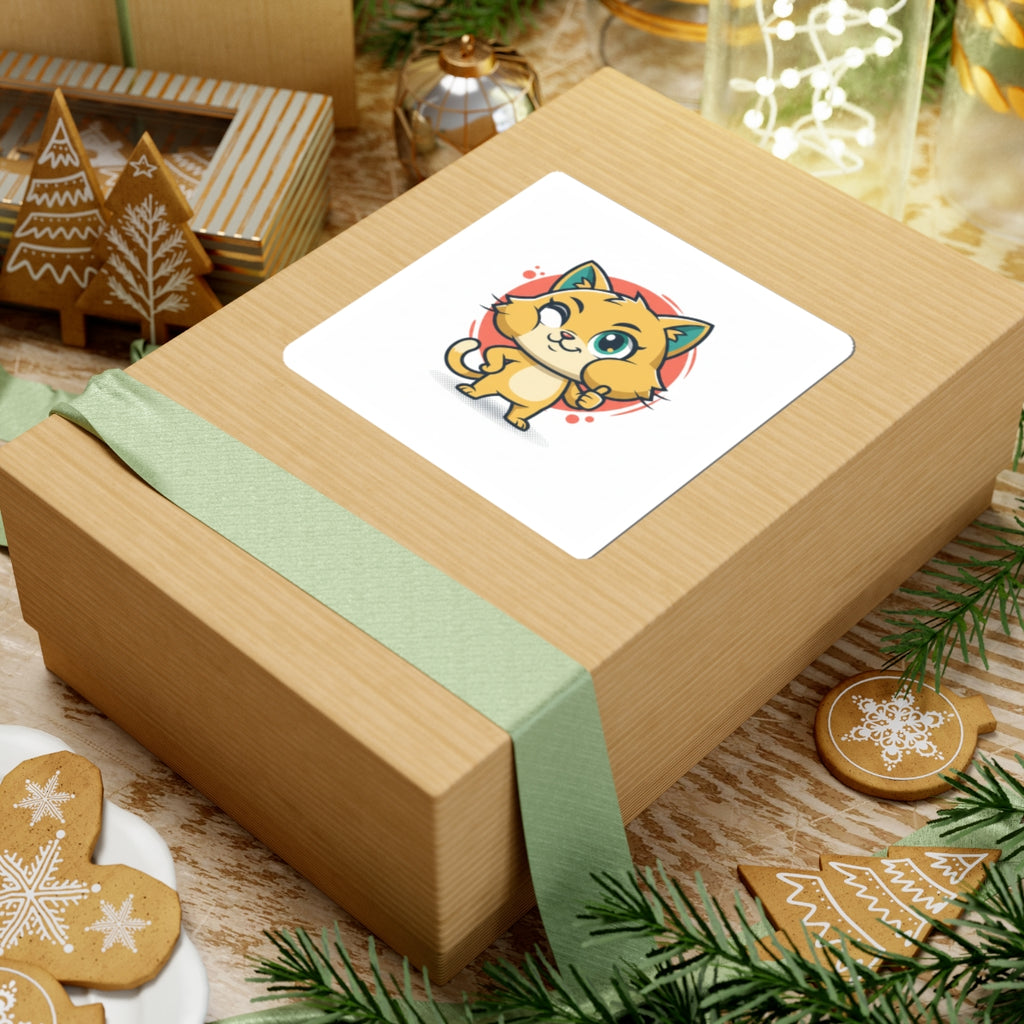 Cheeky Rodent Kitty Sticker | Rodent-Core, Quirky Animal Pride