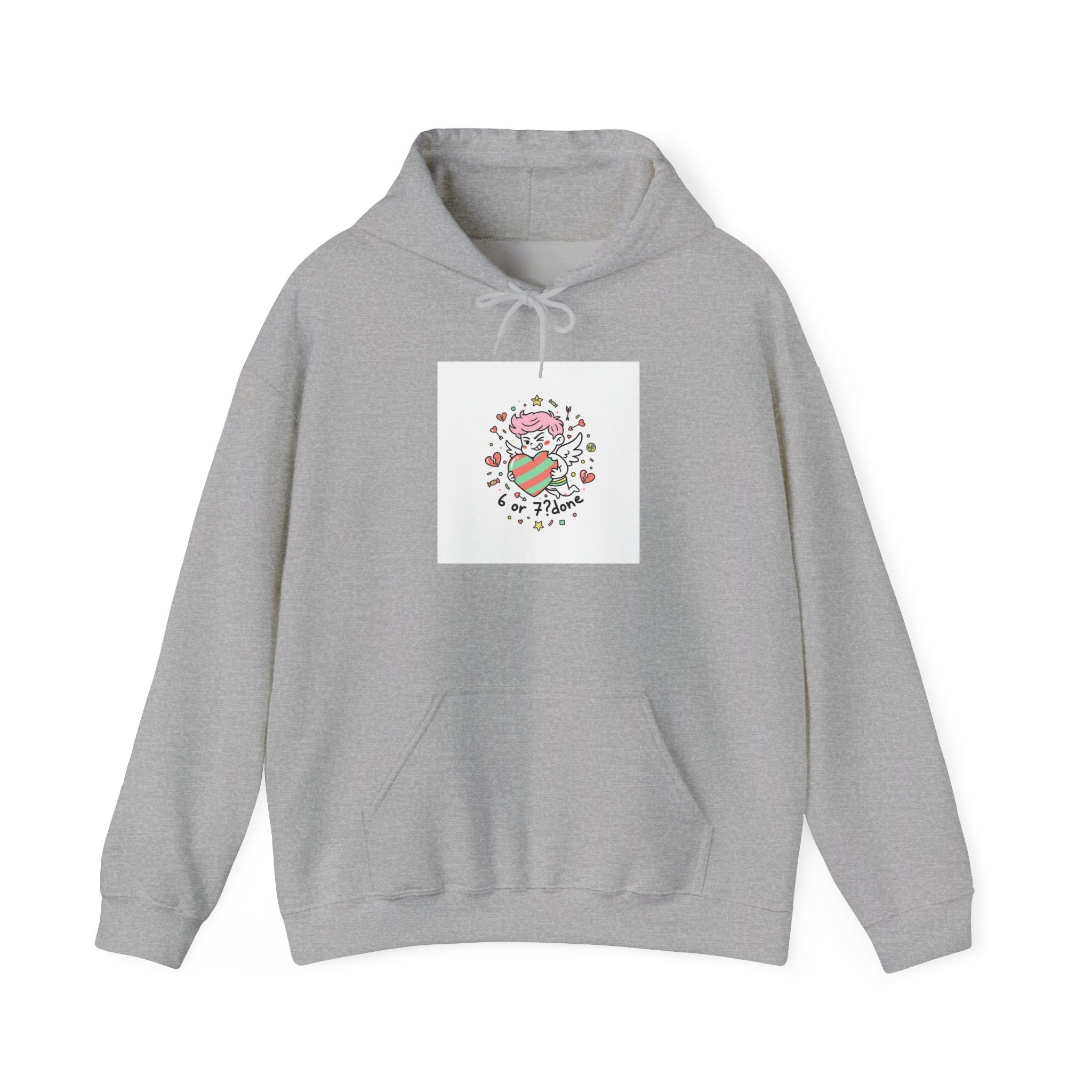 6 7 Weird Cupid Crewneck | Viral Valentine's Sweatshirt | Funny Quirky Love