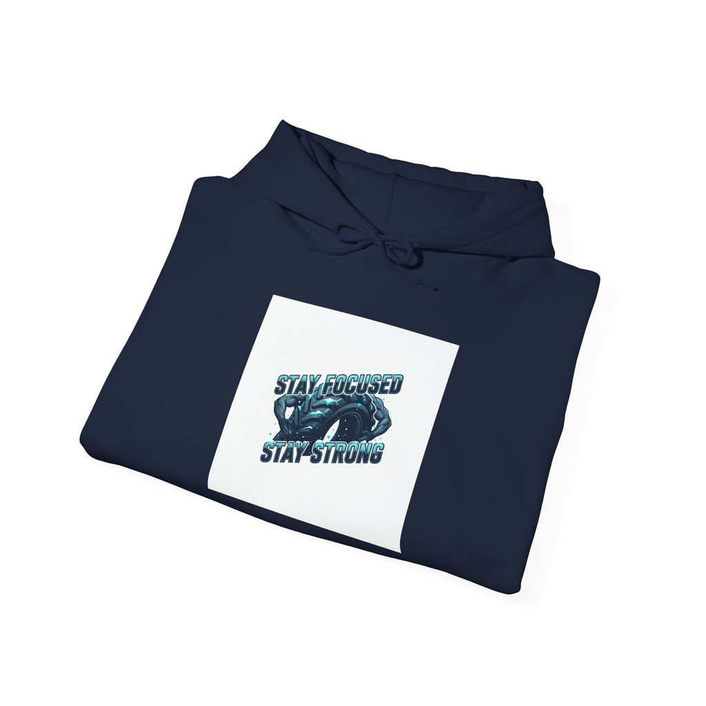 Stay Strong Winter Grind Hoodie | gym motivation hoodie, sweat through winter