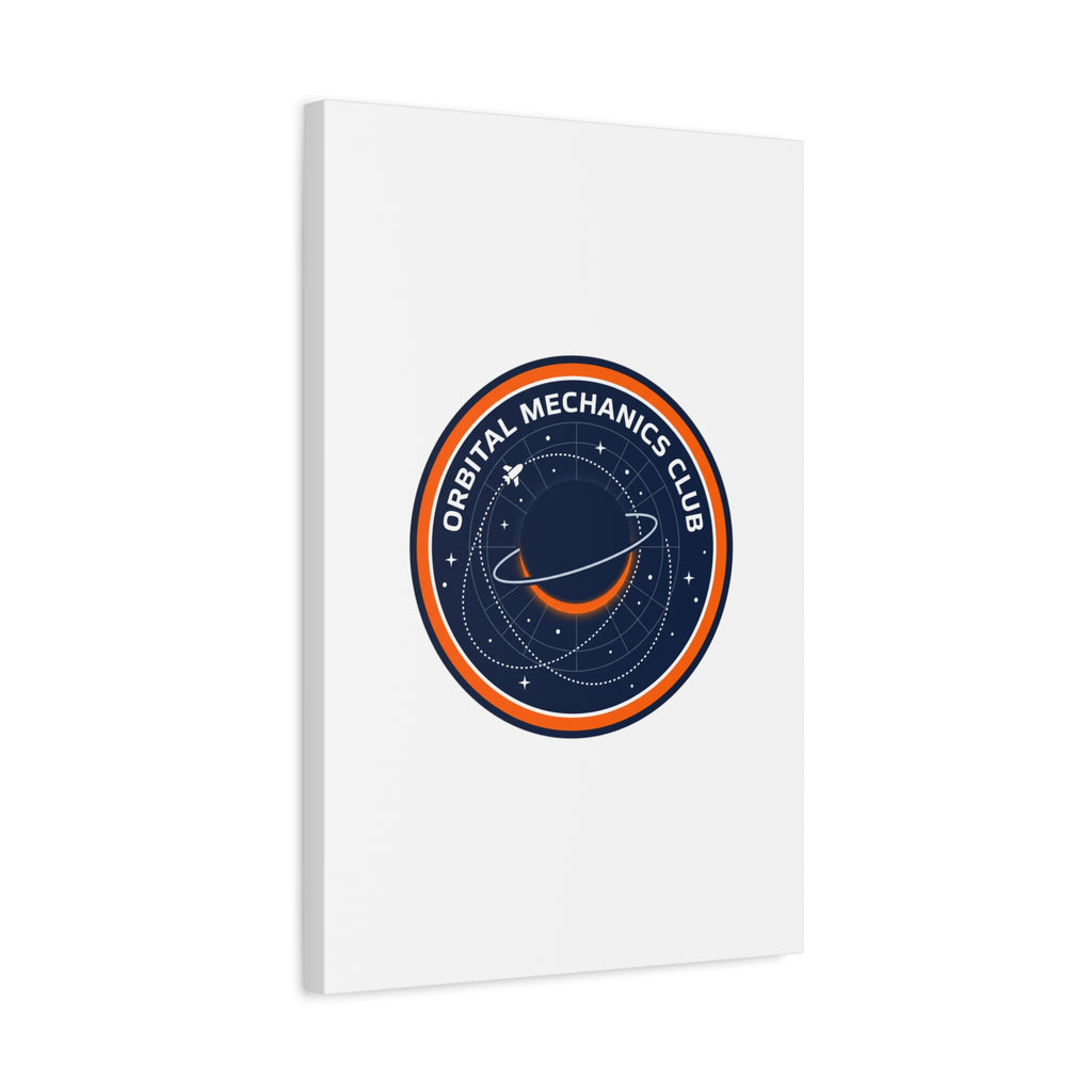 Orbital Mechanics Club Canvas | mission patch, space science