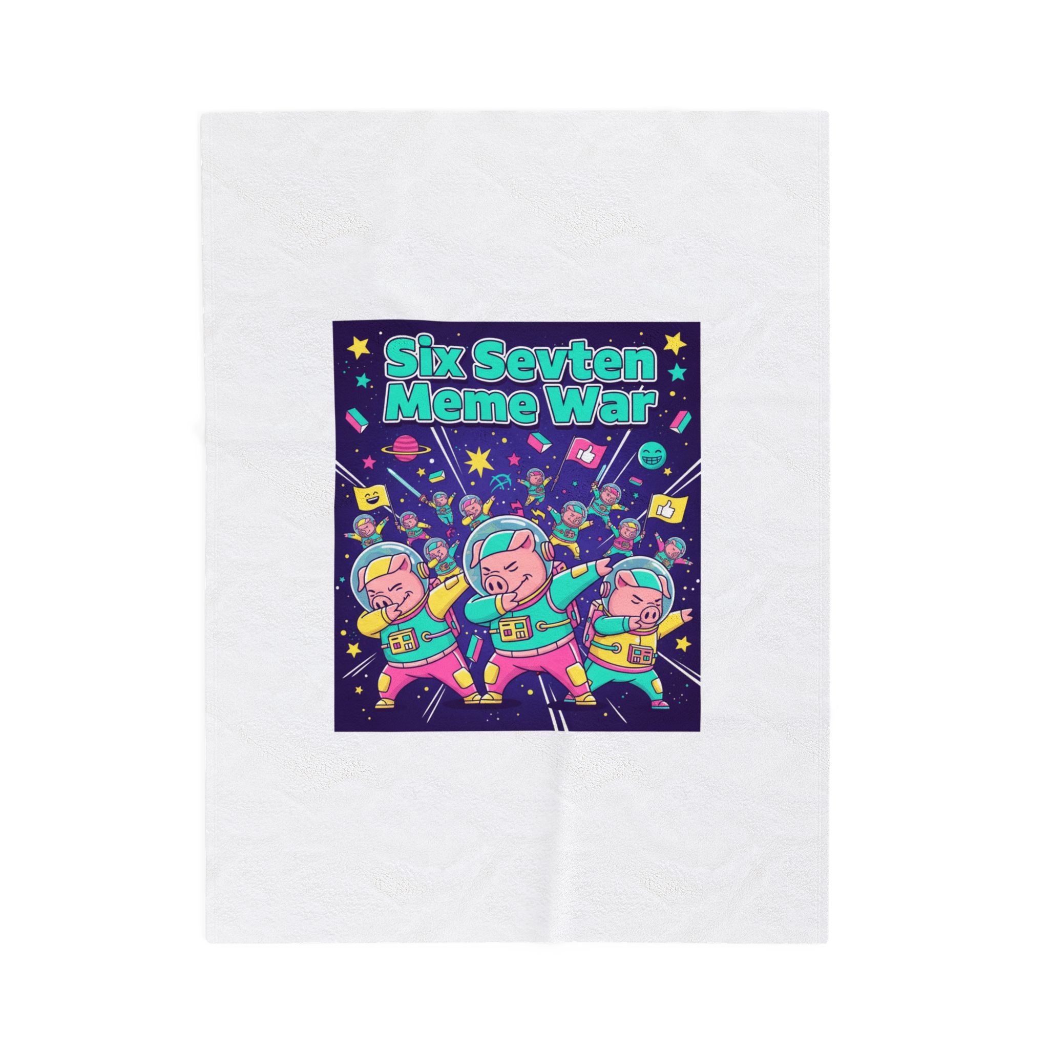 Six Sevven Meme War Blanket – Nissspelled on Purpose 😏
