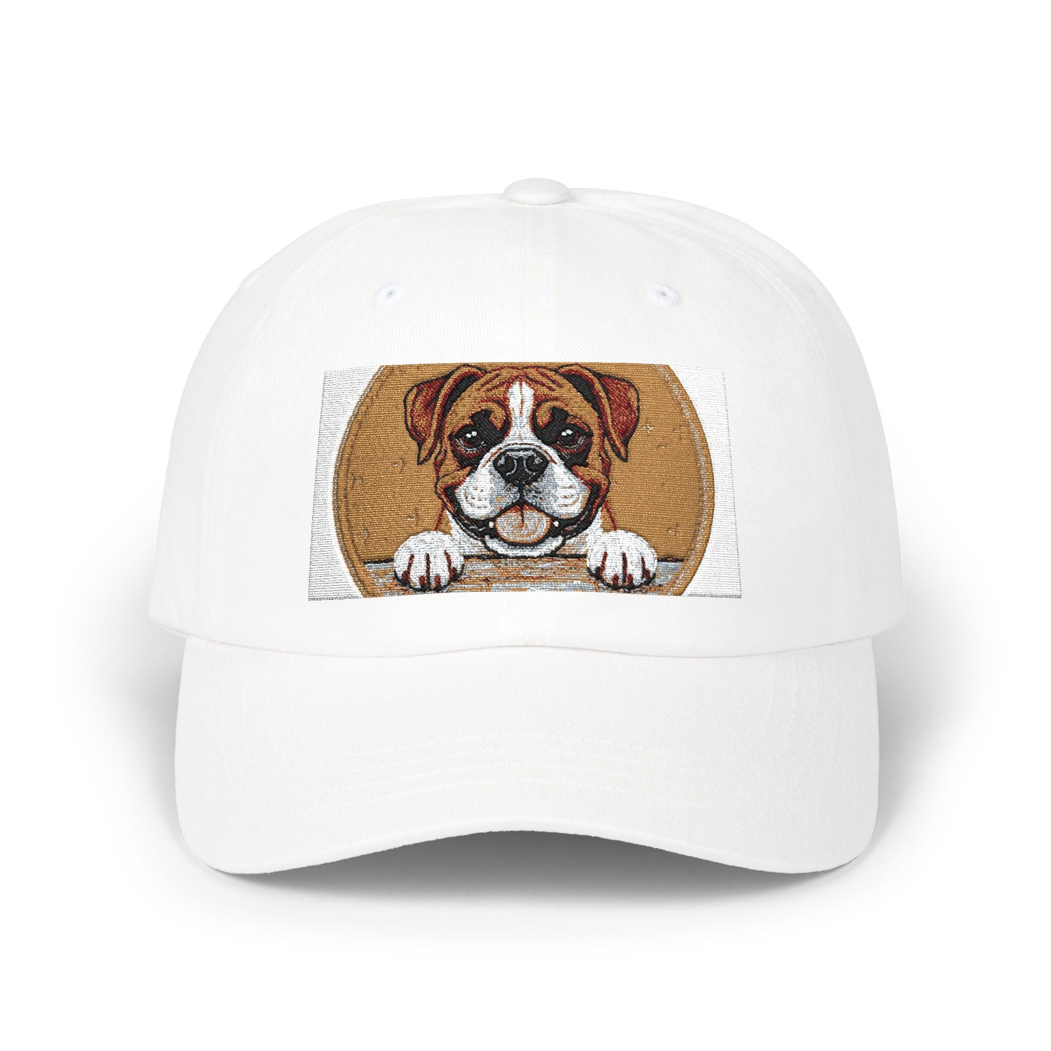 Dog Embroidered Bad Hat Classic Dad Cap