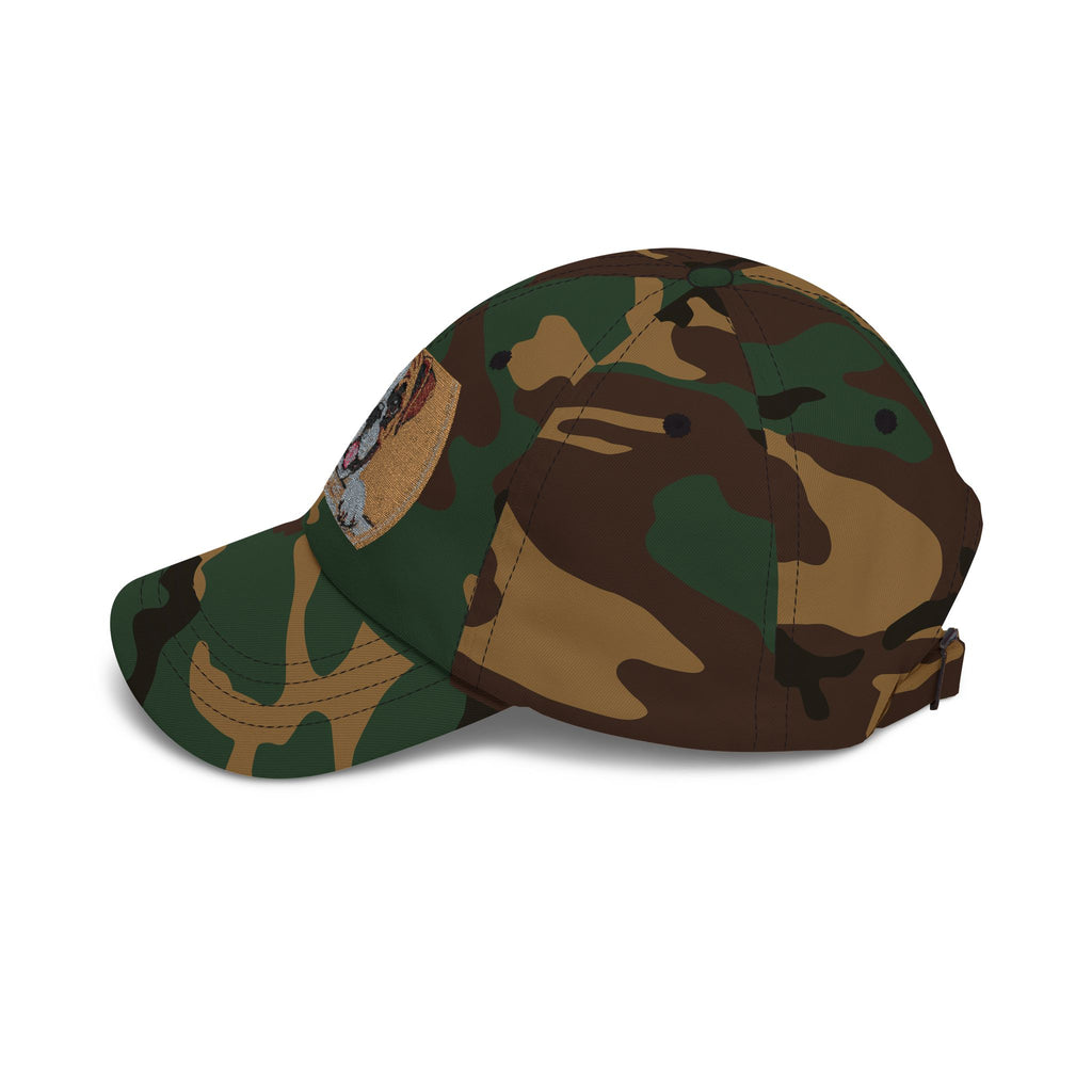 Dog Lover Dad Cap — Cute Puppy Embroidered Baseball Hat